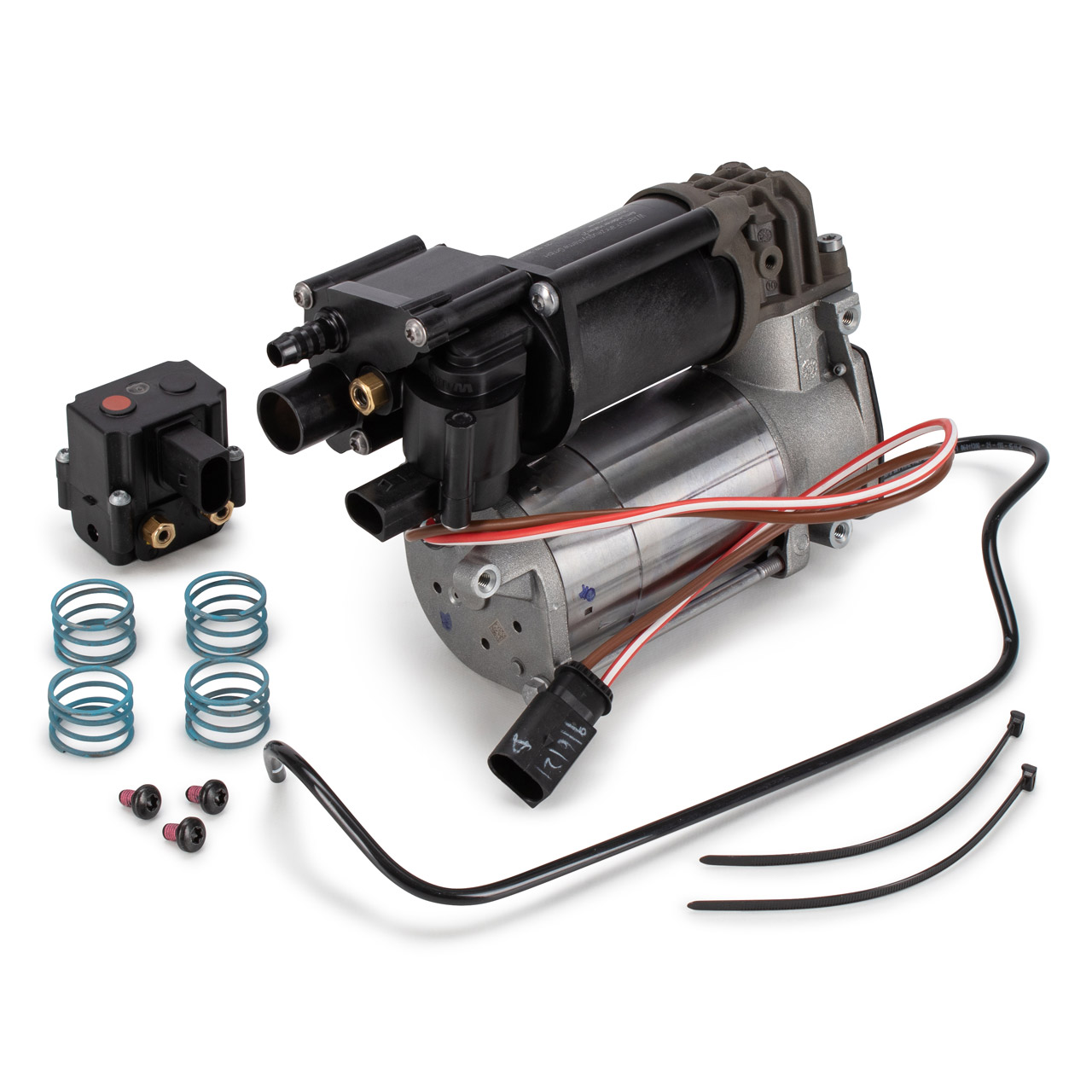 Kompressor + Luftfederung Ventilblock + Halterung for BMW F11 F07  37206875176