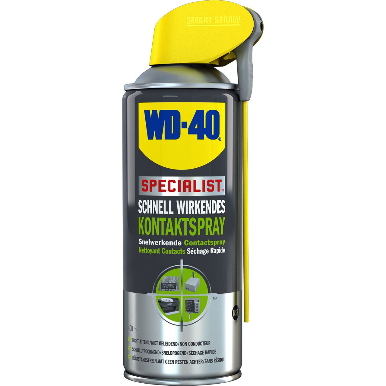WD-40 SPECIALIST 49368 Kontaktspray Kontaktreiniger Elektronikspray 12x 400ml