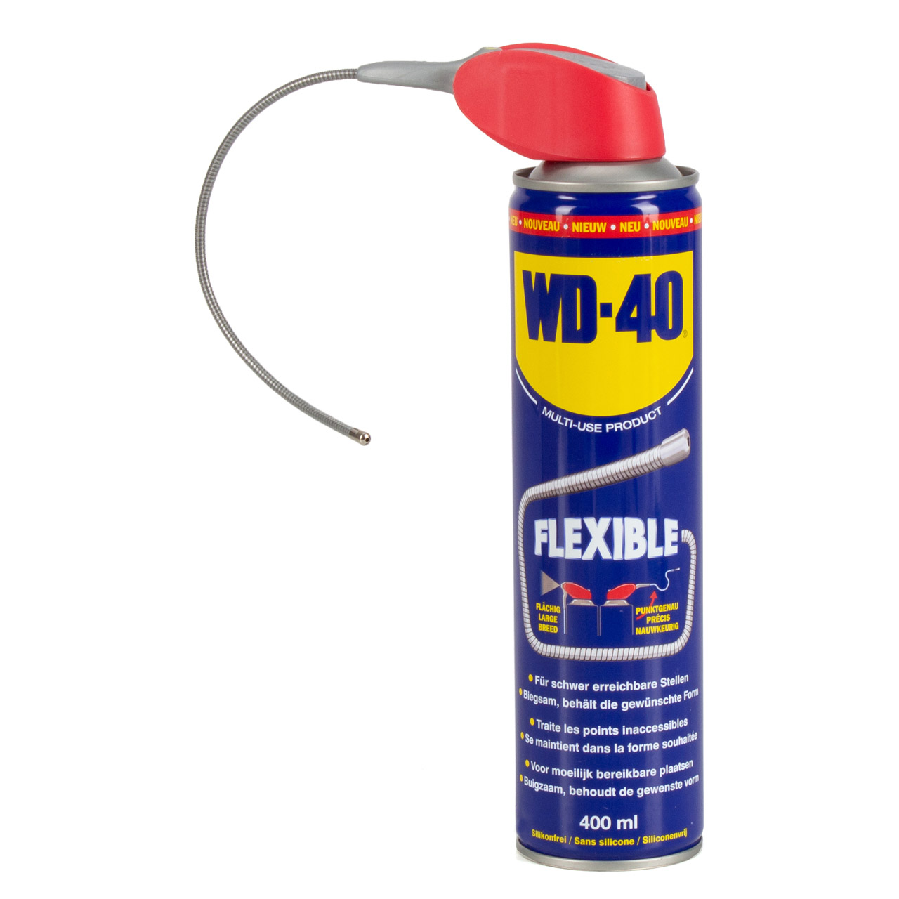 WD-40 31692 FLEXIBLE Multifunktionsöl Kriechöl Rostlöser Mehrzwecköl Vielzweck 400ml