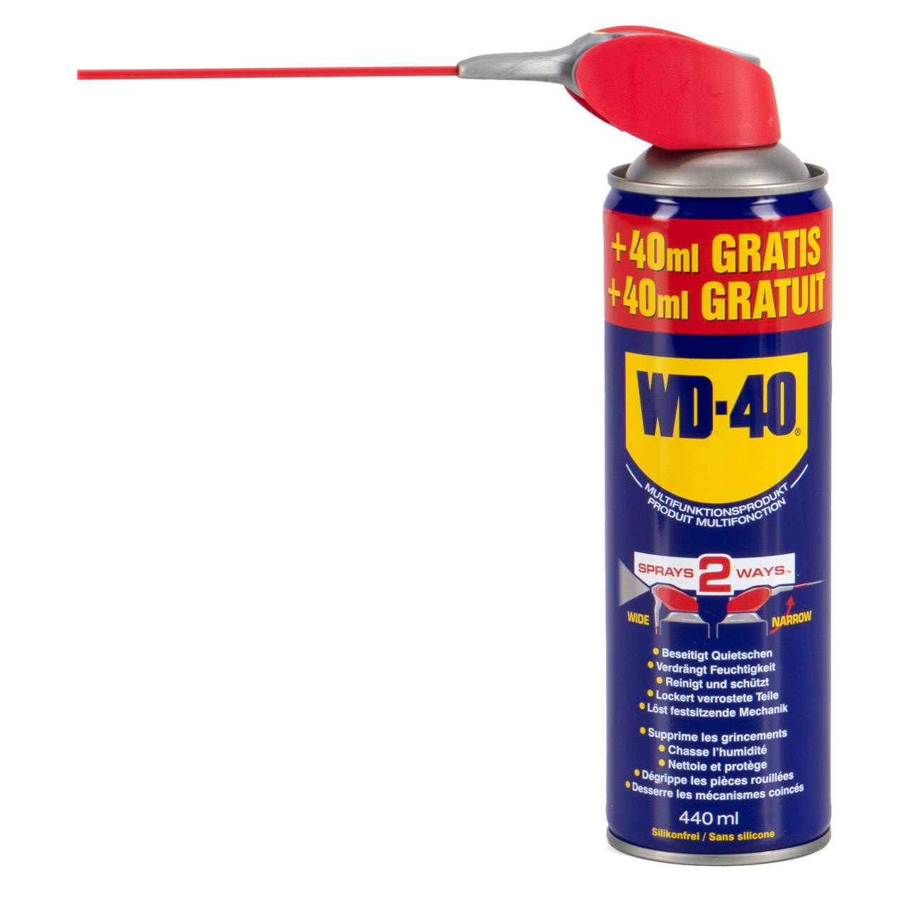 WD-40 491093 SMARTSTRAW Multifunktionsöl Vielzweck Rostlöser Spray 440ml