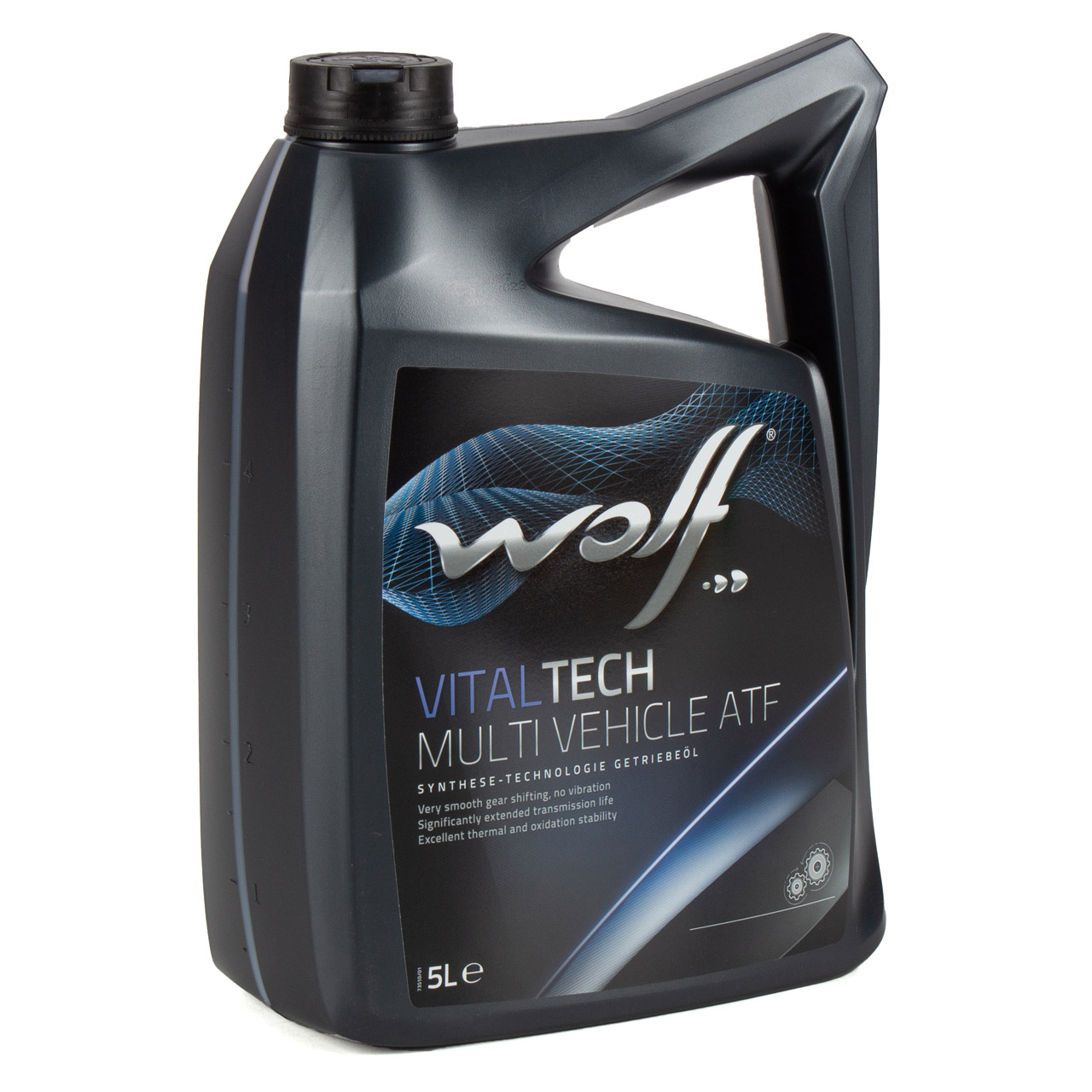 5L 5-liter WOLF VITALTECH MULTI VEHICLE ATF Automatic Transmission Fluid