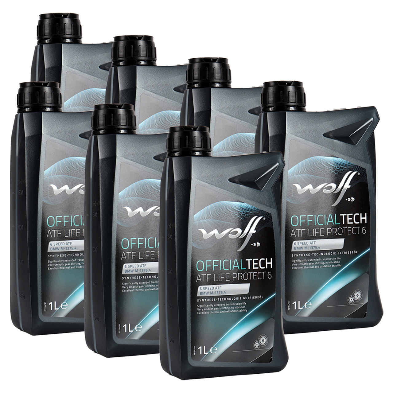 7L 7 Liter WOLF OFFICIALTECH ATF LIFE PROTECT 6 