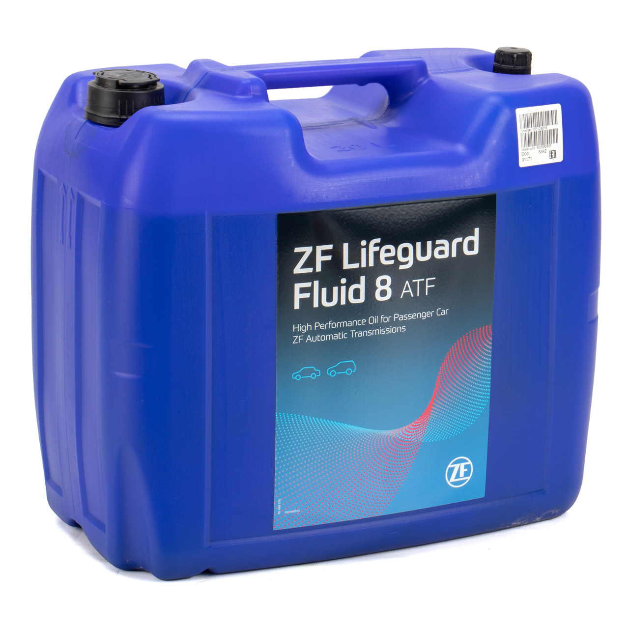 20L 20 Liter ZF PARTS Getriebeöl Automatikgetriebeöl LifeGuard FLUID 8 ATF 8HP