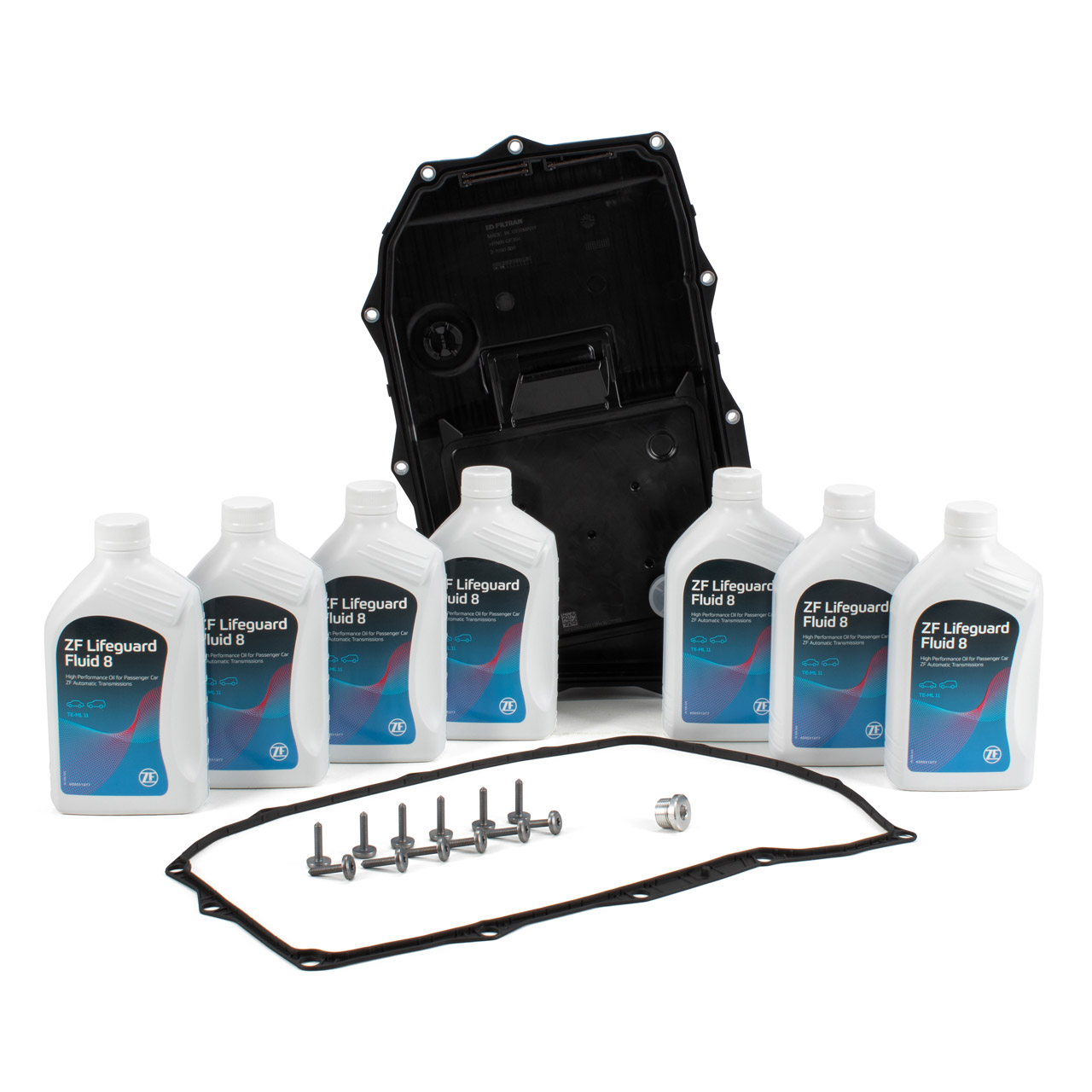ZF TEILESATZ ÖLWECHSEL+MANNOL ATF ÖL AUDI A4 8E 8H A6 4F A8 4E VW PHAETON 3D