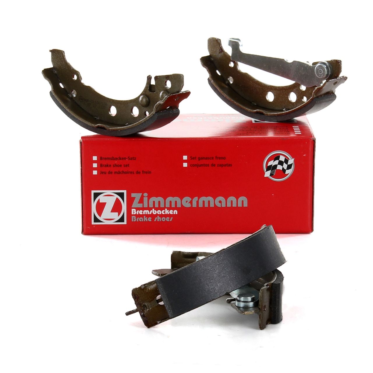 ZIMMERMANN Bremsbacken Satz f&uuml;r VW Lupo 1.2TDI 3L 61 PS ohne ABS 07.1999-07.2005