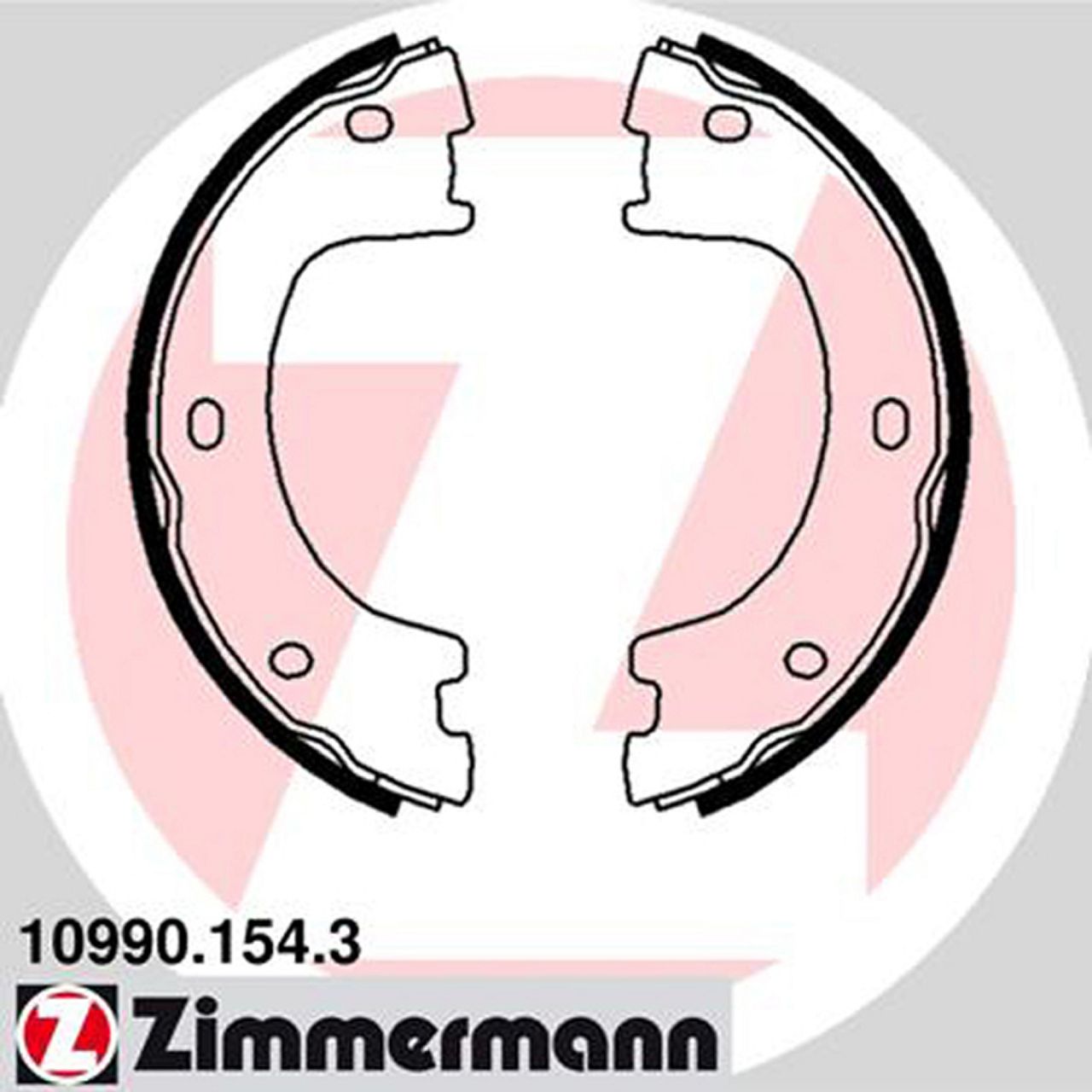 ZIMMERMANN Bremsbacken MERCEDES-BENZ Sprinter 5-t (906) VW Crafter 30-35 30-50 (2E 2F)