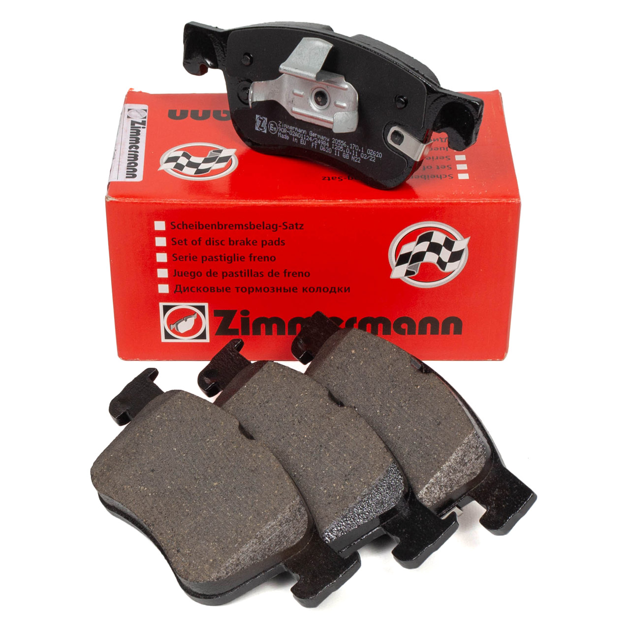 ZIMMERMANN Brake Pads Brake Pad Set for FORD Focus 4 MK4 and Kuga 3 MK3 (Front)