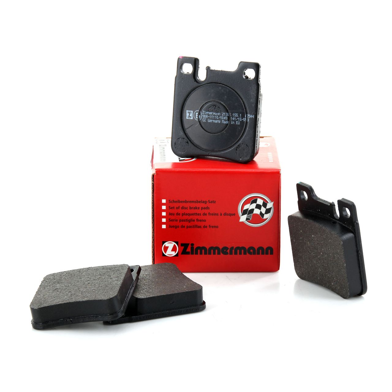 ZIMMERMANN Bremsbel&auml;ge f&uuml;r MERCEDES W202 W203 W124 W210 W140 R170 hinten 0044209320