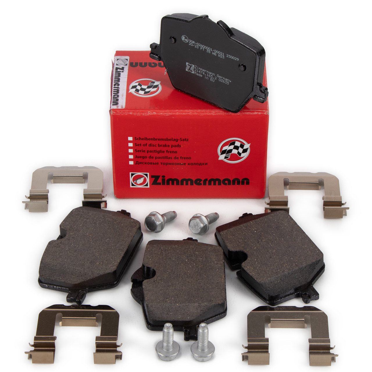 ZIMMERMANN Bremsbel&auml;ge f&uuml;r BMW 2er G42 3er G20 G21 4er G22 G26 Z4 G29 hinten 34206888835
