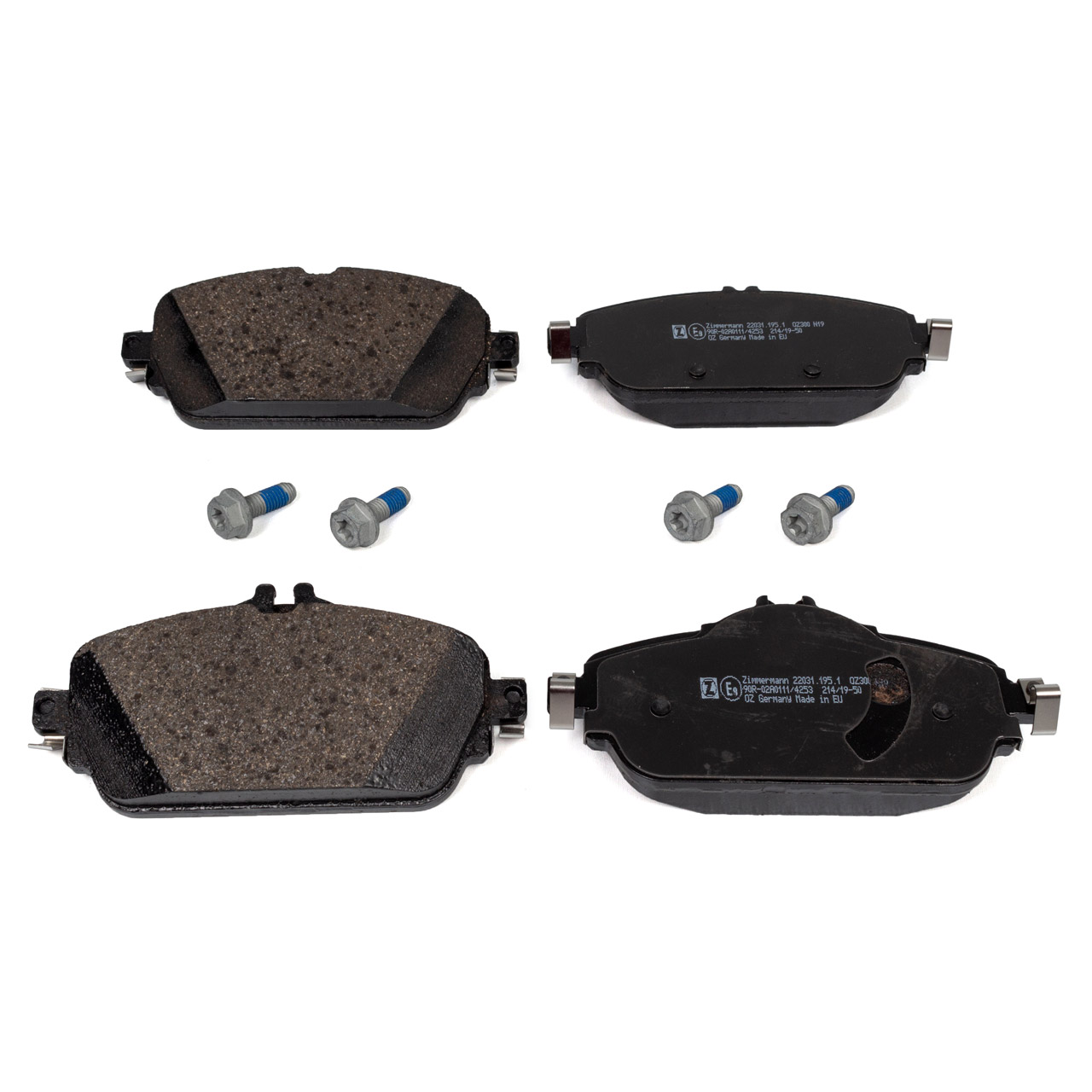 Zimmermann FORMULA S Bremsscheiben + Beläge MERCEDES W205 ohne  