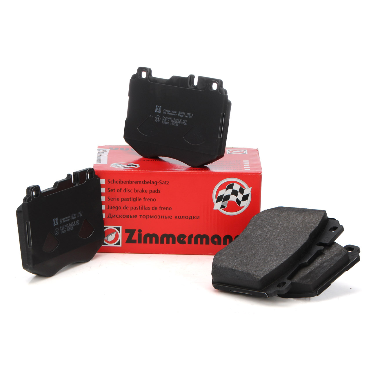 ZIMMERMANN Bremsbeläge MERCEDES C-Klasse W205 E-Klasse W213 GLC X253 C253 vorne