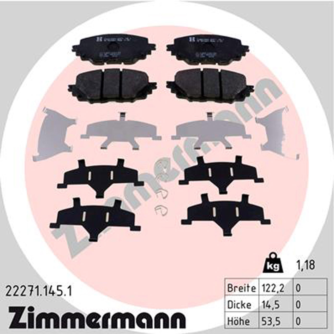 ZIMMERMANN Bremsscheiben + Bremsbeläge MAZDA MX-5 IV (ND) 1.5 131/132 PS vorne