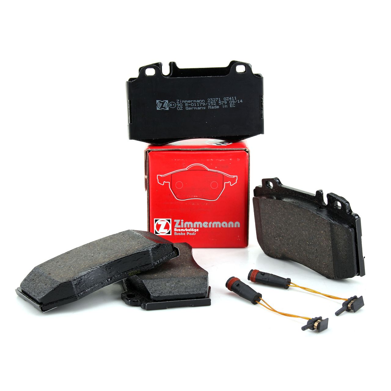 ZIMMERMANN Bremsbeläge Bremsbelagsatz + Wako für Mercedes CL203 