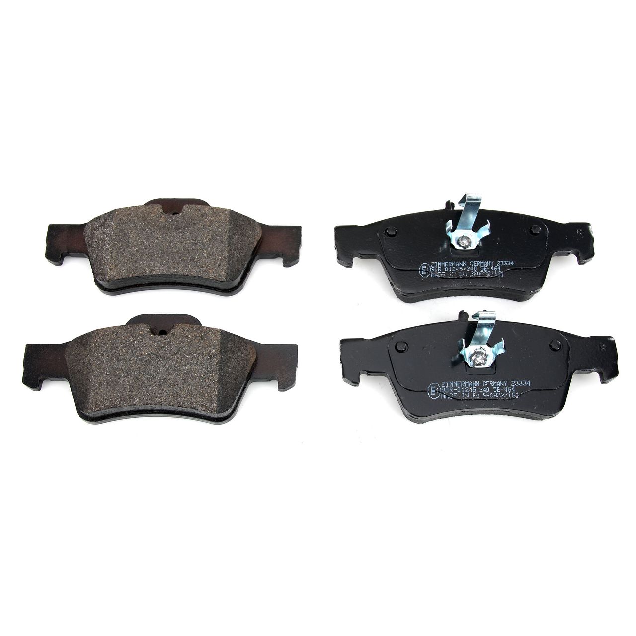 ZIMMERMANN Bremsscheiben + Bremsbeläge + Wako MERCEDES SL R230 350  