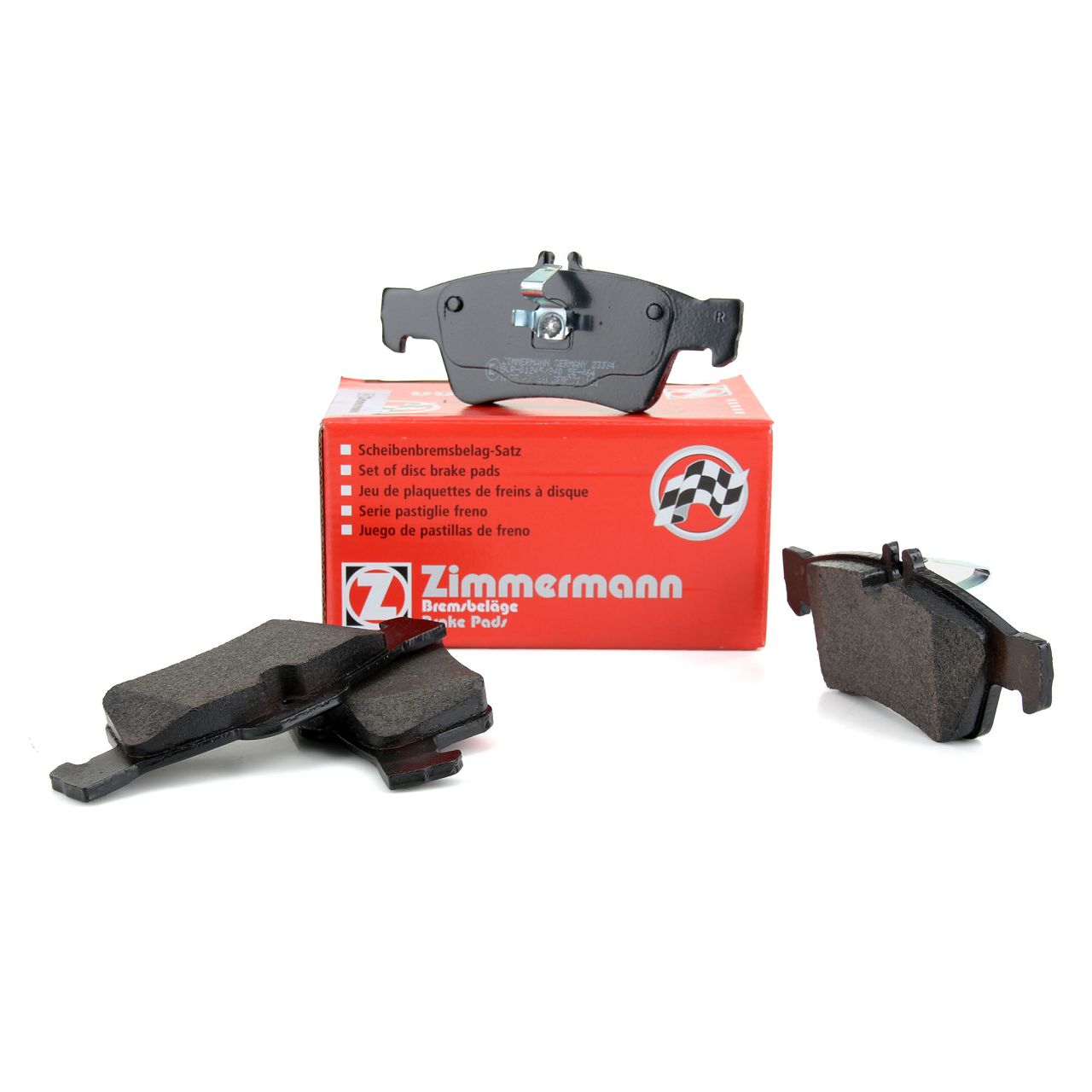 ZIMMERMANN Bremsbeläge für MERCEDES W211 W212 W220 W221 R230 hinten 007420102041