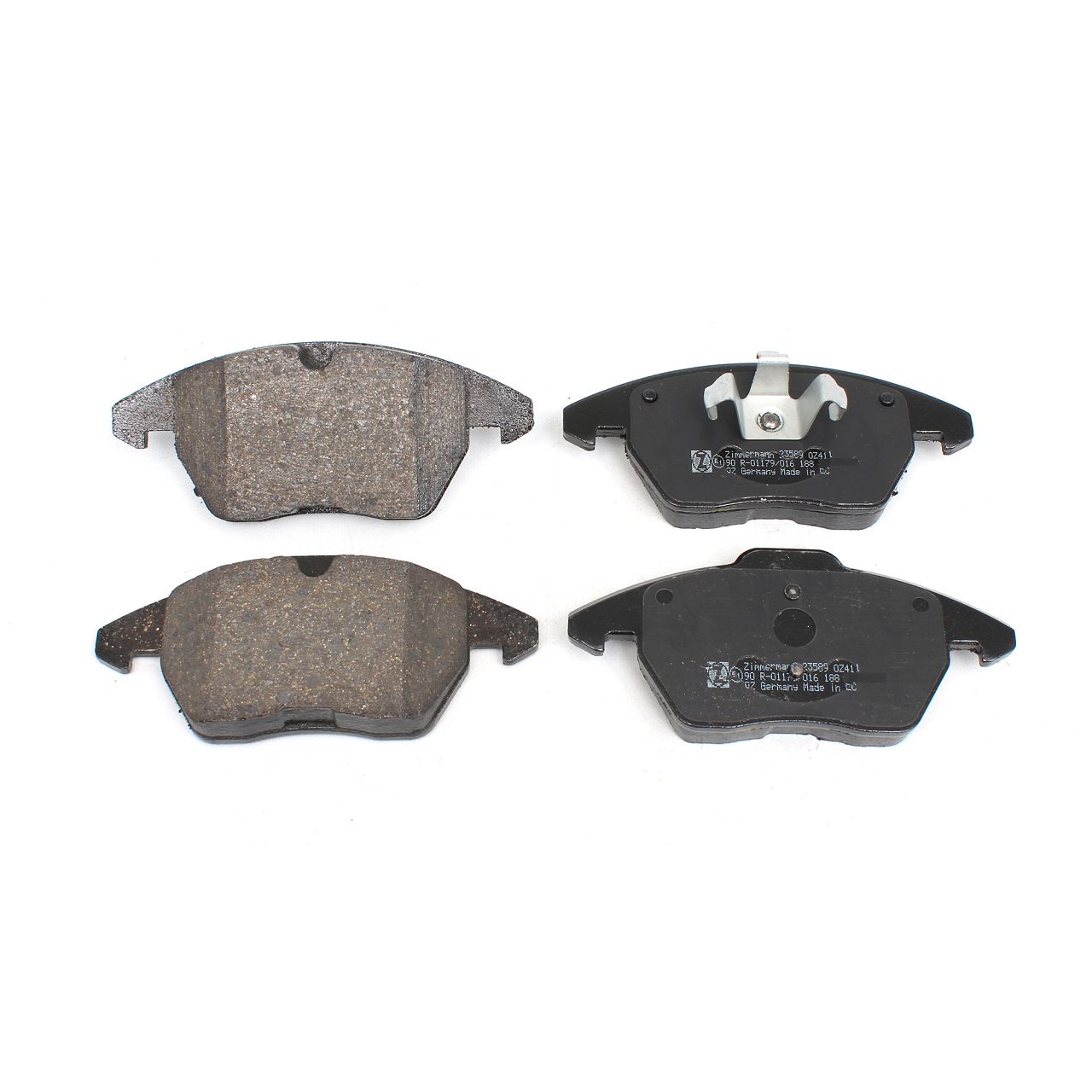 ZIMMERMANN Bremsbeläge VW Polo AUDI A1 8X SEAT Ibiza 4 CITROEN C4  