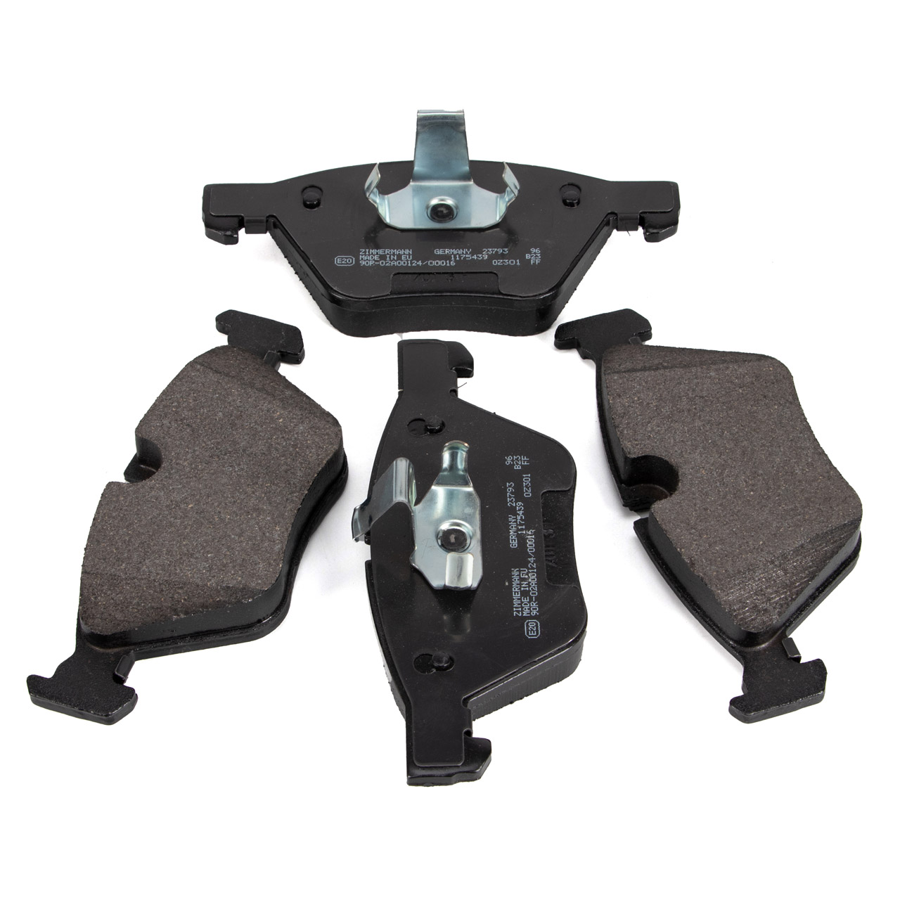 ZIMMERMANN Bremsbeläge + Wako BMW 3er E90 E91 E92 E93 316-330i 320 