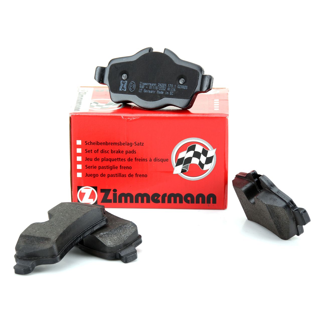 ZIMMERMANN Bremsbeläge Bremsklötze für Mini R50 R53 R56 R57 R55 R58 R59 hinten