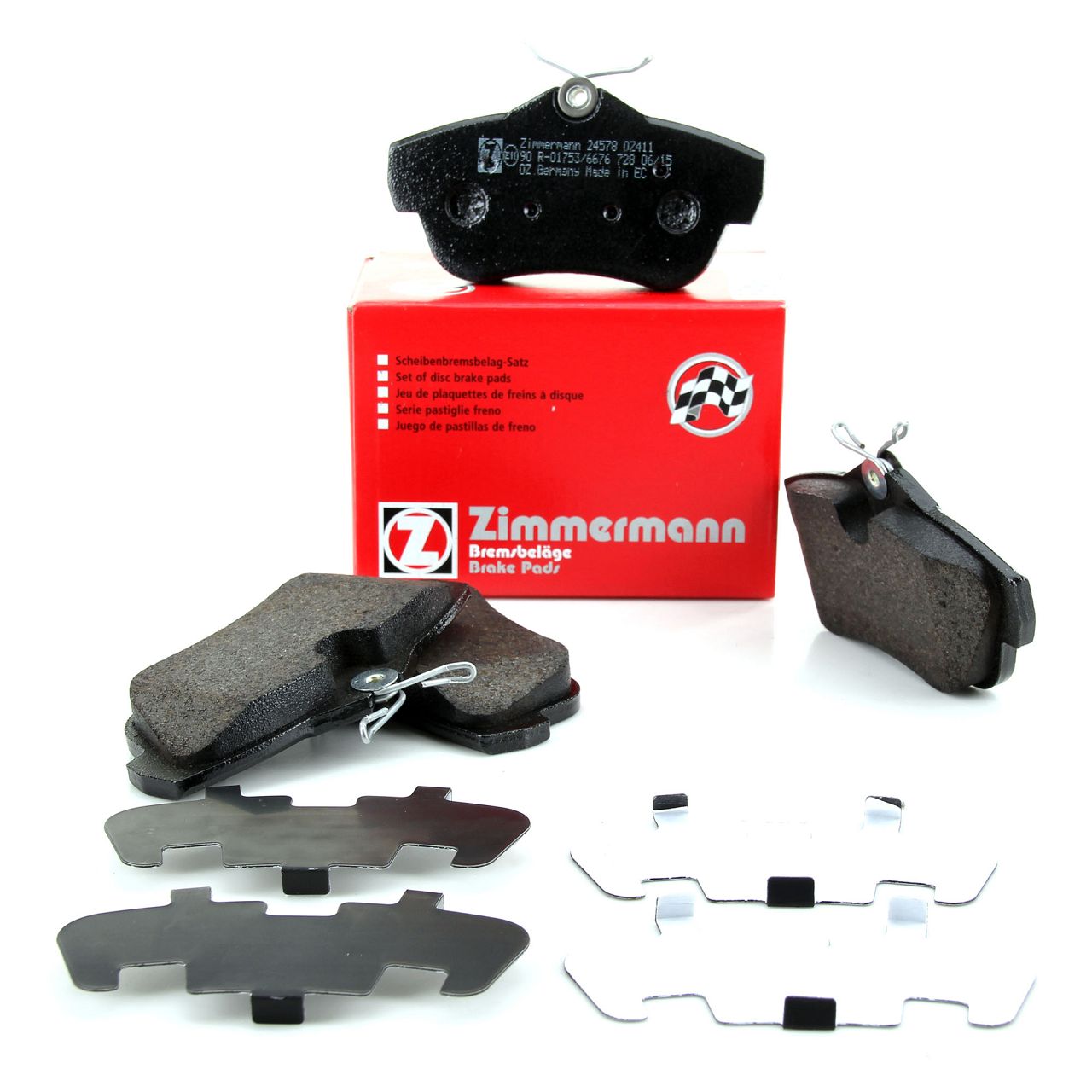 ZIMMERMANN Bremsbeläge Bremsklötze CITROEN Jumpy FIAT Scudo 
