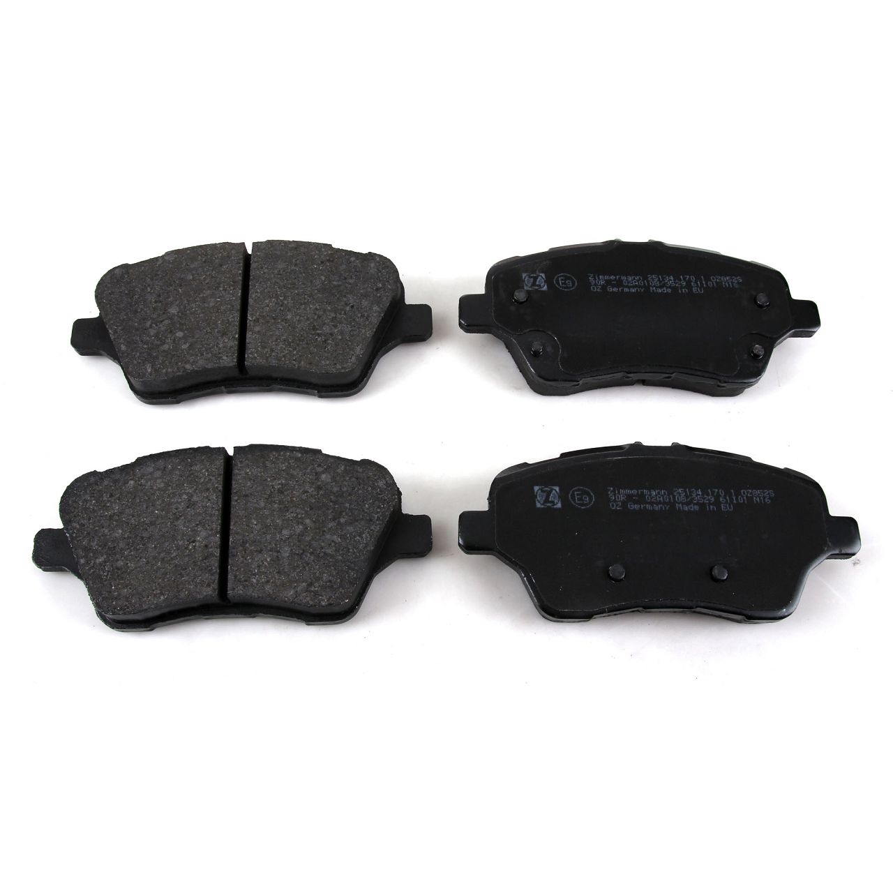 ZIMMERMANN Bremsbeläge FORD B-Max Fiesta 6 Tourneo Transit Courier  