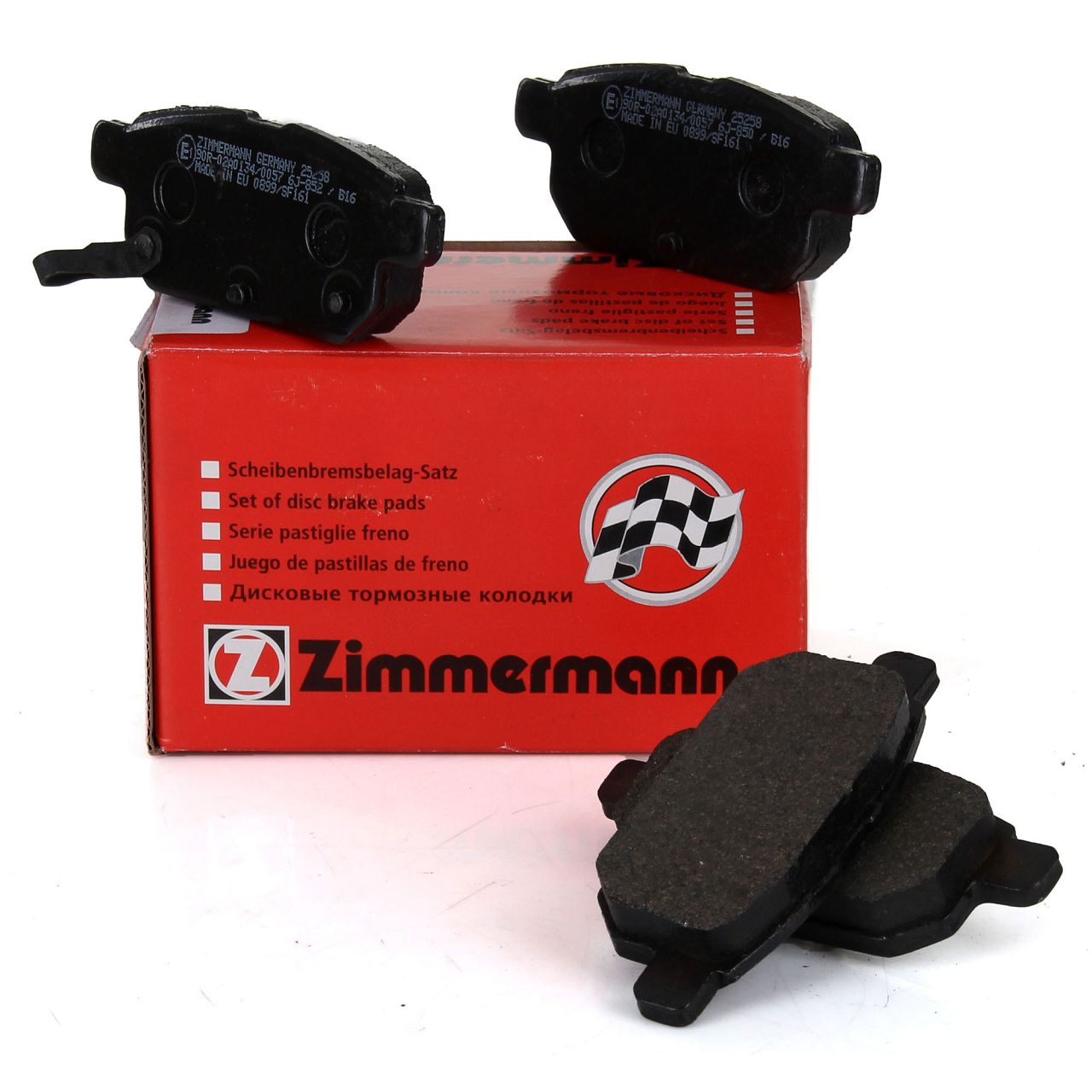 ZIMMERMANN Bremsbel&auml;ge f&uuml;r SUZUKI Swift 4 FZ NZ SX4 S-Cross Vitara LY hinten