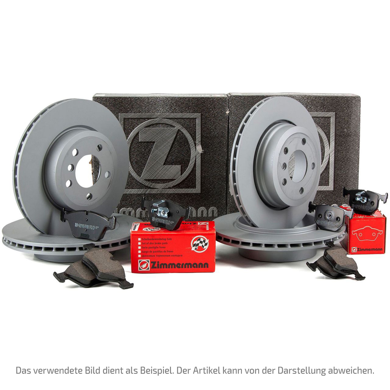 ZIMMERMANN Bremsscheiben + Beläge NISSAN Qashqai 1 (J10) X-Trail (T31) vorne + hinten