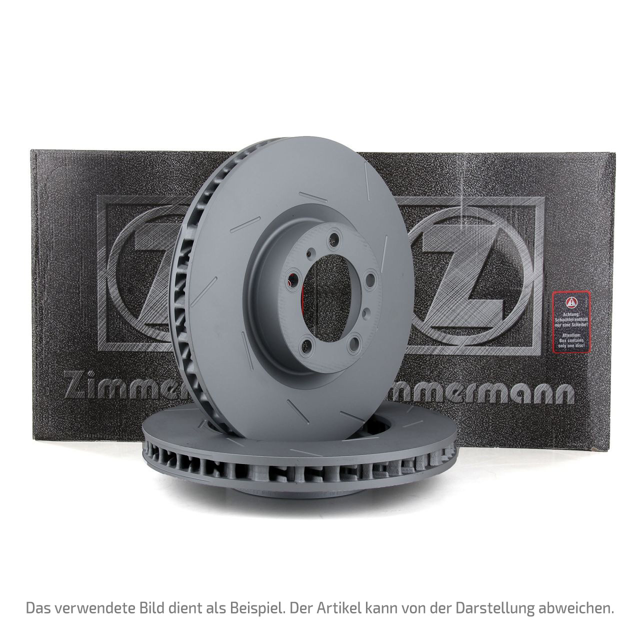 ZIMMERMANN Bremsscheiben Satz f&uuml;r BMW 3er G20 G21 18 Zoll hinten 34206896227+34206896228