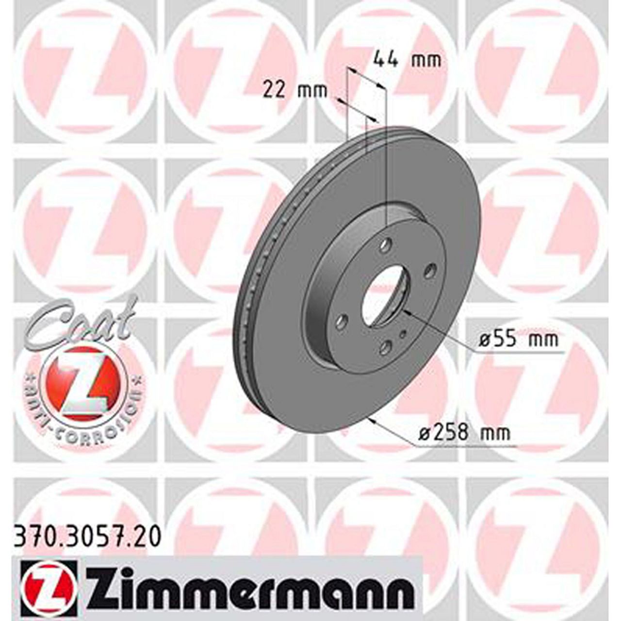 ZIMMERMANN Bremsscheiben + Bremsbeläge MAZDA MX-5 IV (ND) 1.5 131/132 PS vorne