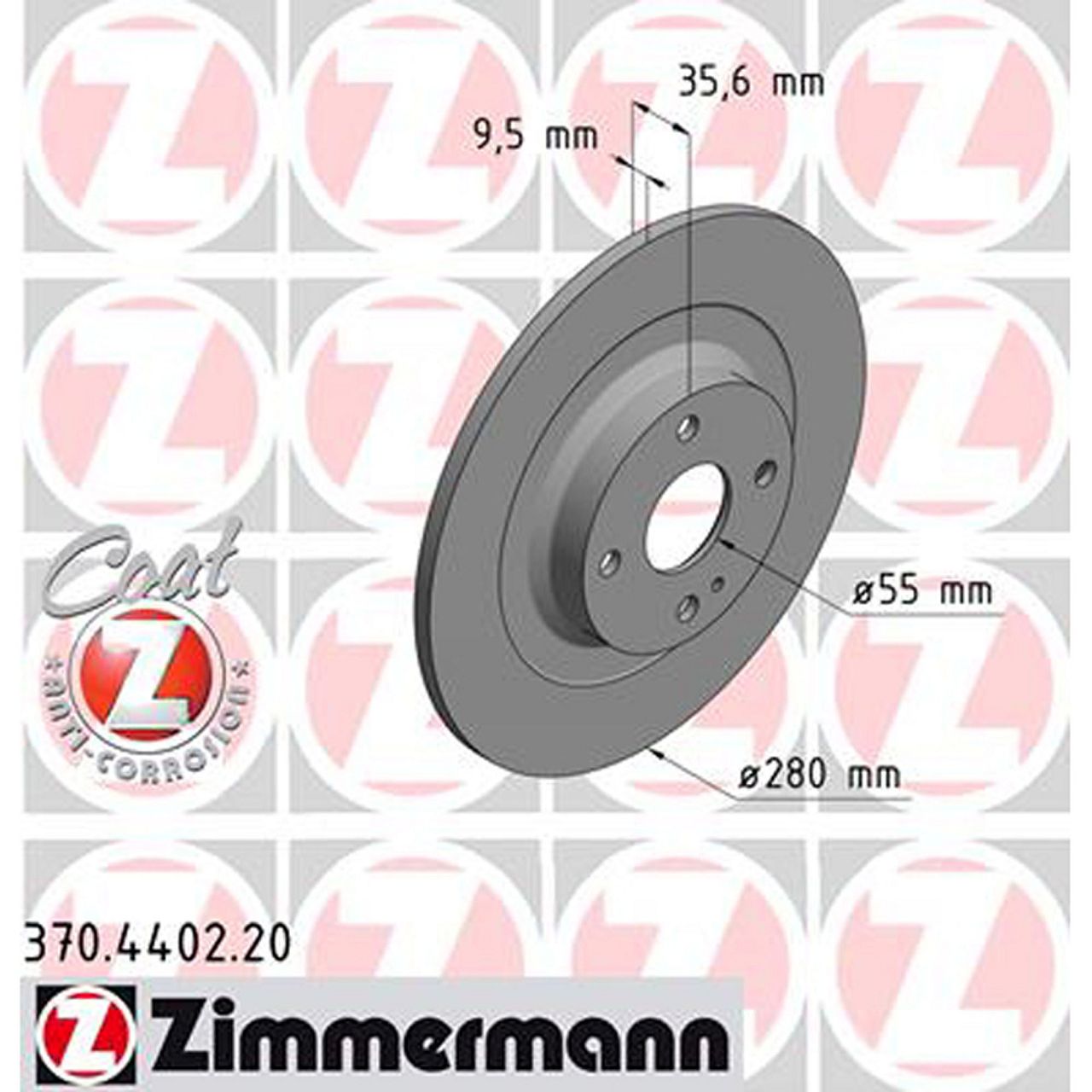 ZIMMERMANN Bremsscheiben + Beläge ABARTH / FIAT 124 Spider (348_) MAZDA MX-5 IV 2.0 hinten