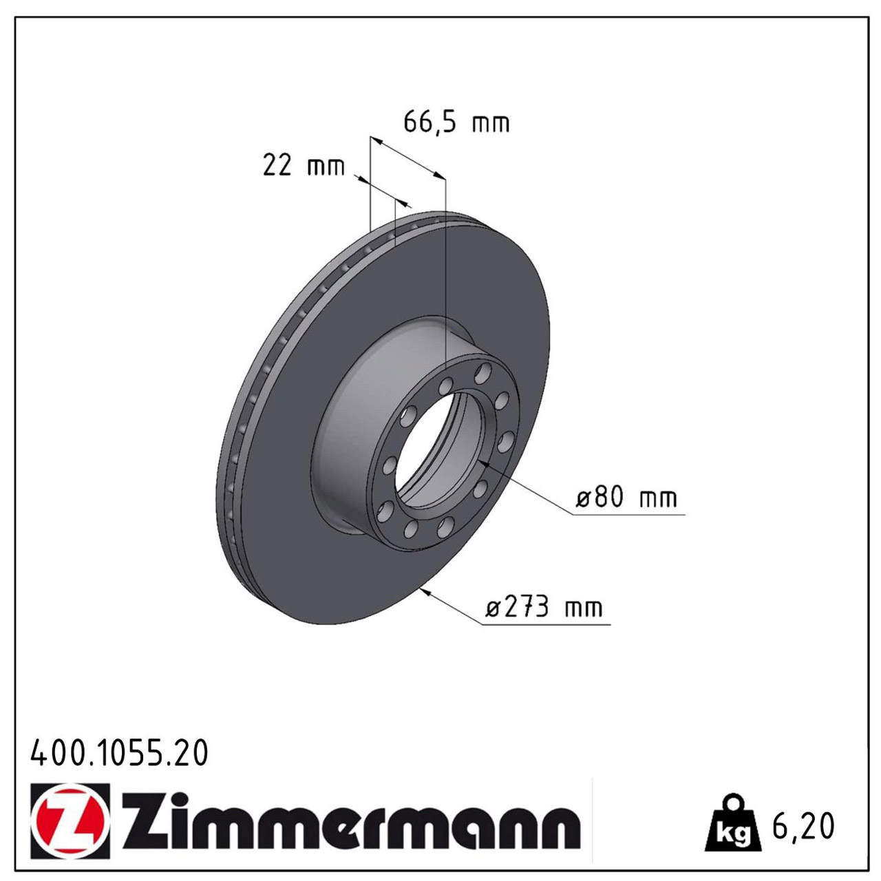 ZIMMERMANN Bremsscheiben + Bremsbeläge MERCEDES SL R107 C107 350SL 195/200 PS vorne