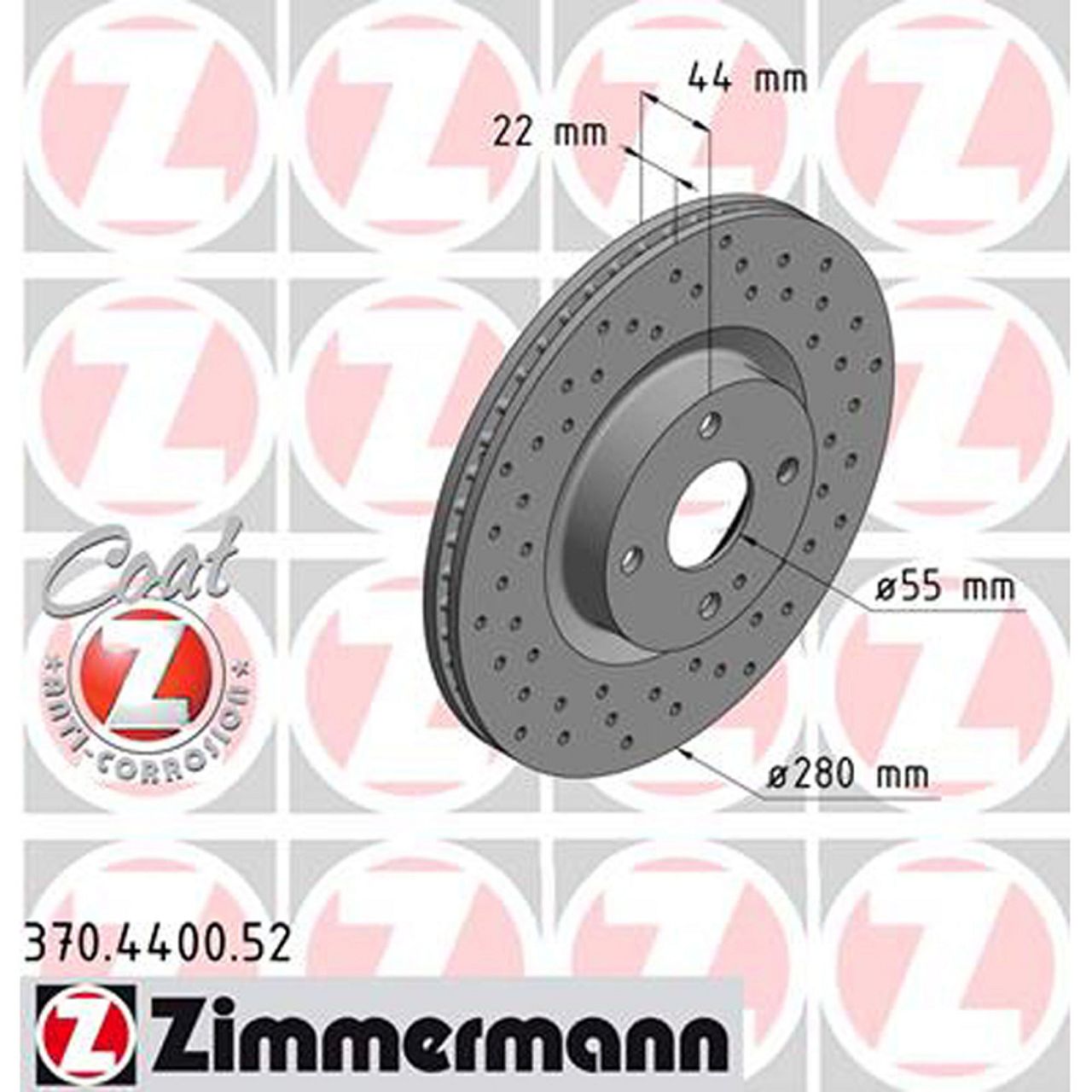 Zimmermann SPORT Bremsscheiben + Beläge FIAT 124 Spider (348_) 1.4 MAZDA MX-5 IV 2.0 vorne