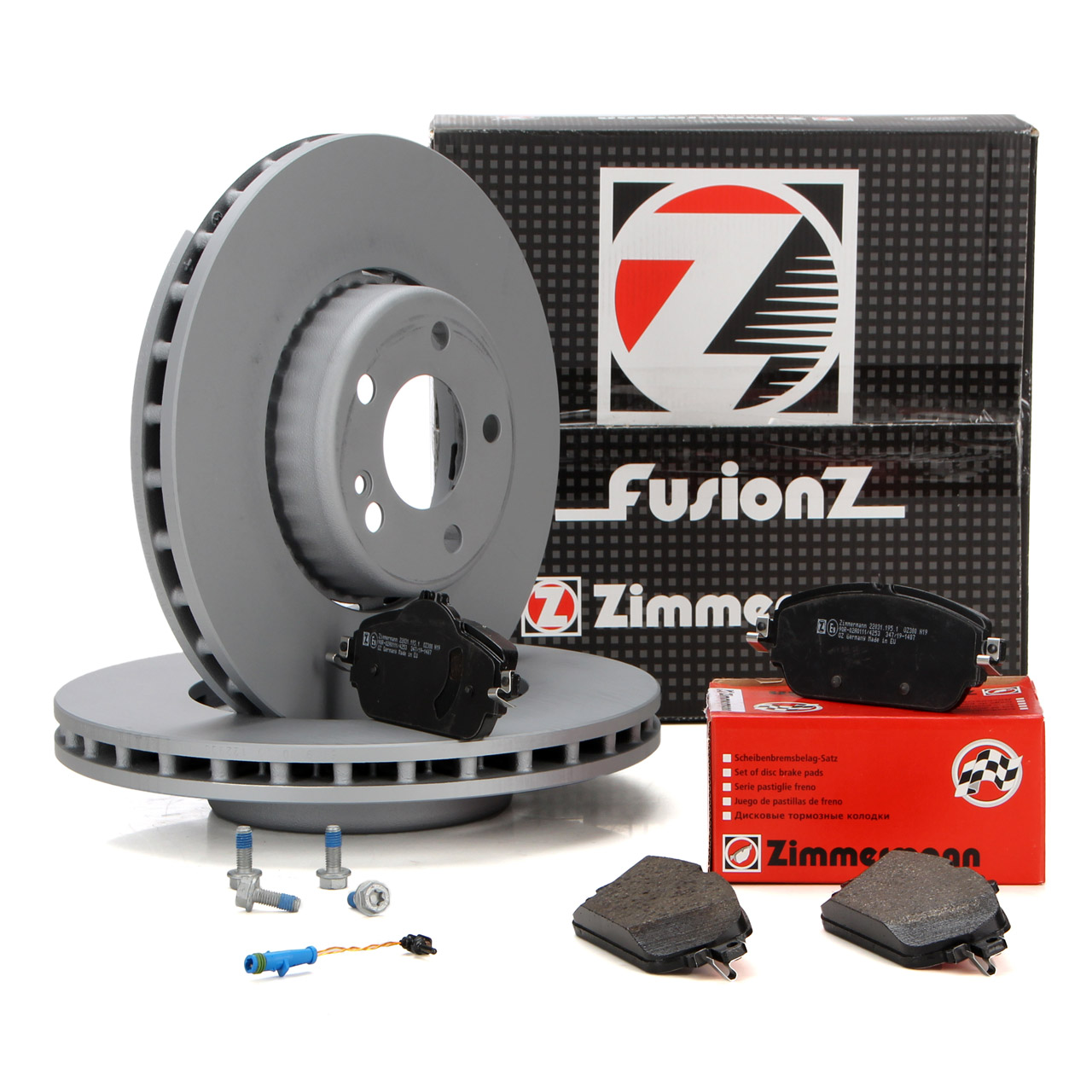 Zimmermann FORMULA S Bremsscheiben + Beläge MERCEDES W205 ohne  