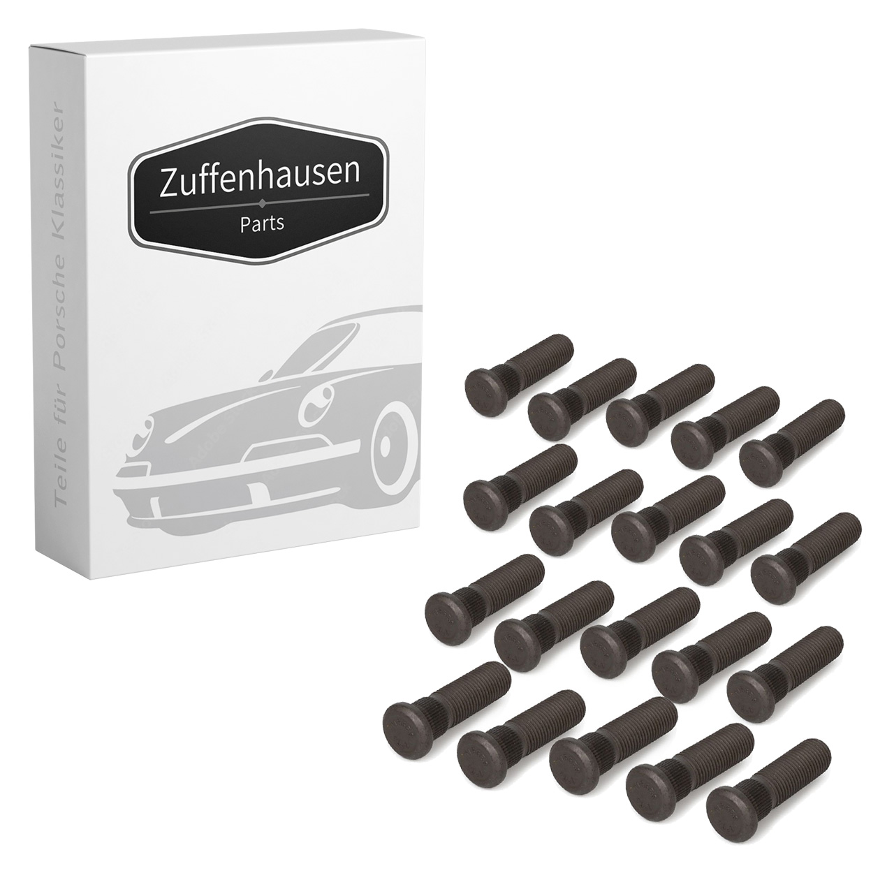 20x Radbolzen PORSCHE 911 2.7 / S Carrera + 912 1.6 vorne / hinten PCG33167100