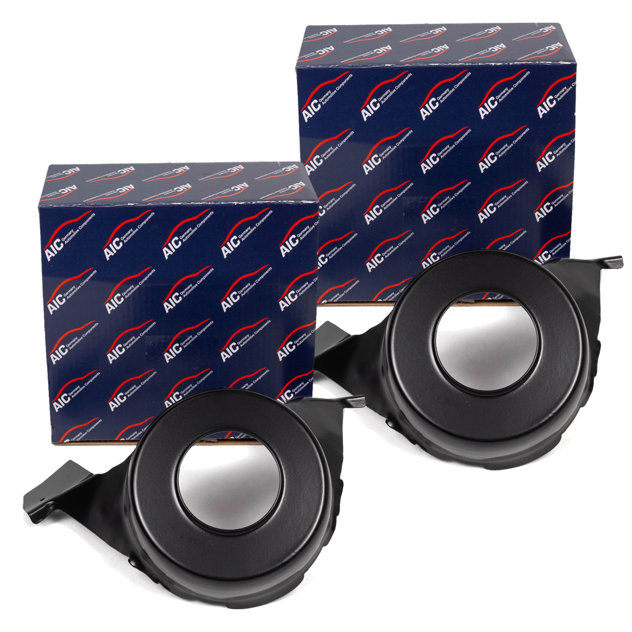 2x AIC Federteller Federbeinteller Vorfeder für MERCEDES E-Klasse W210 vorne 2106260119