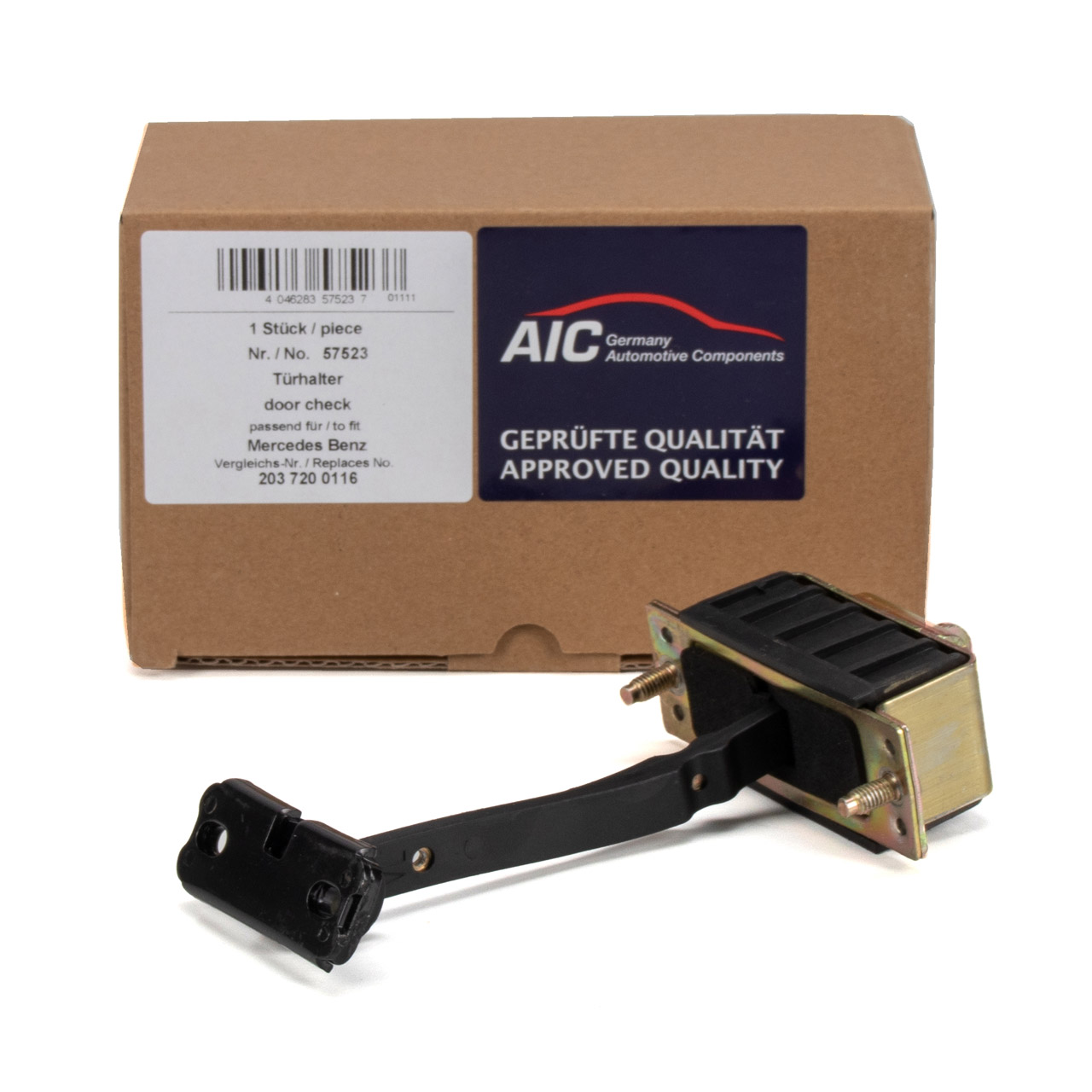 AIC 57523 Türfeststeller Türfangband Türhalteband für MERCEDES W203 S203 vorne 2037200116