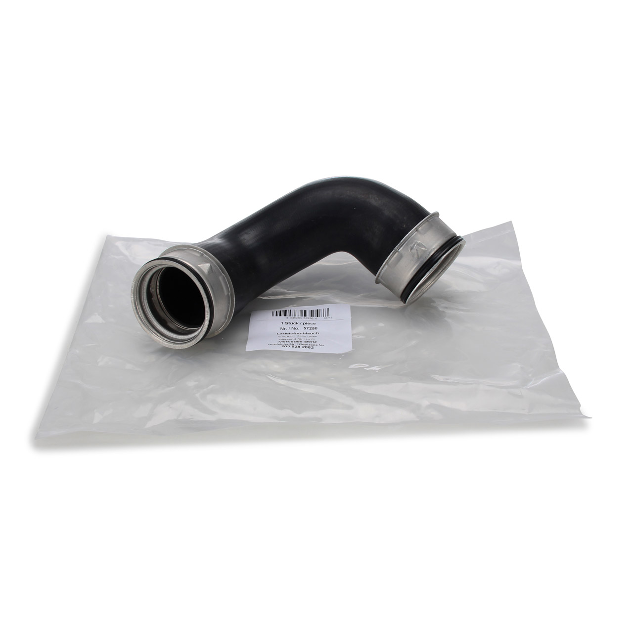 AIC 57258 Ladeluftschlauch Ansaugschlauch für MERCEDES W203 CL203 W124 W126 W460 links