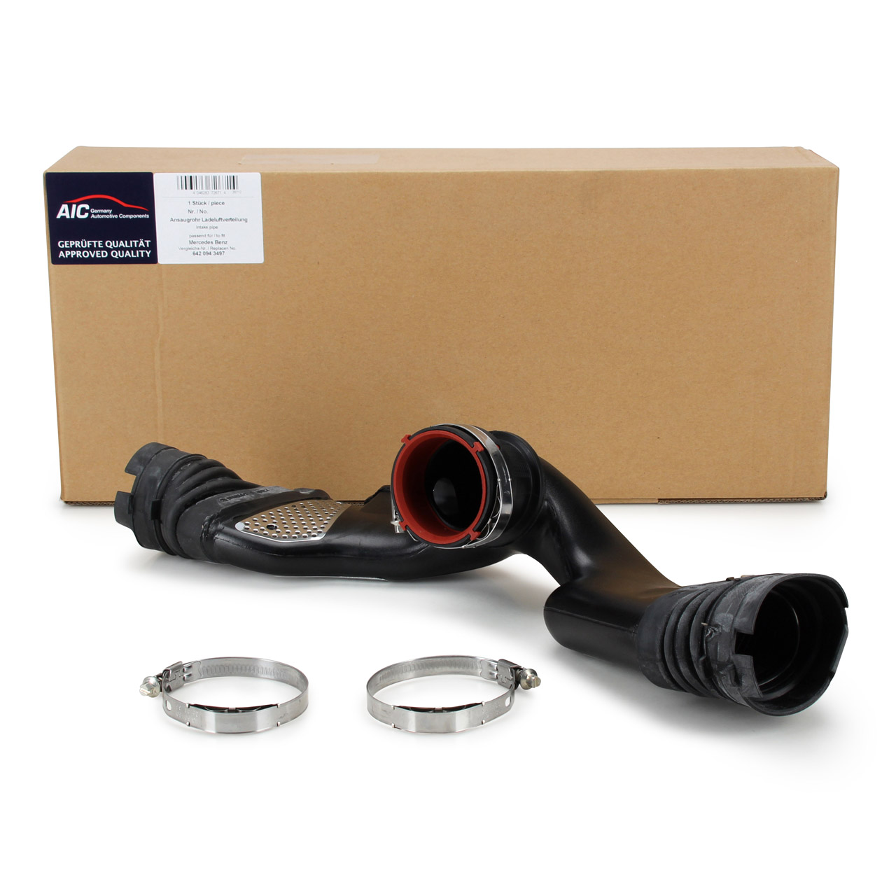 AIC Ansaugrohr + Sensor für MERCEDES W203 W204 W211 W212 W463 W/X164 OM642 6420908237