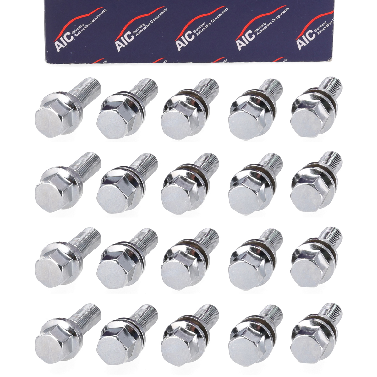 20x AIC 75949 Radschraube M14x1,5 f&uuml;r VOLVO S60 S80 S90 V60 V70 V90 XC40 XC60 XC70 XC90