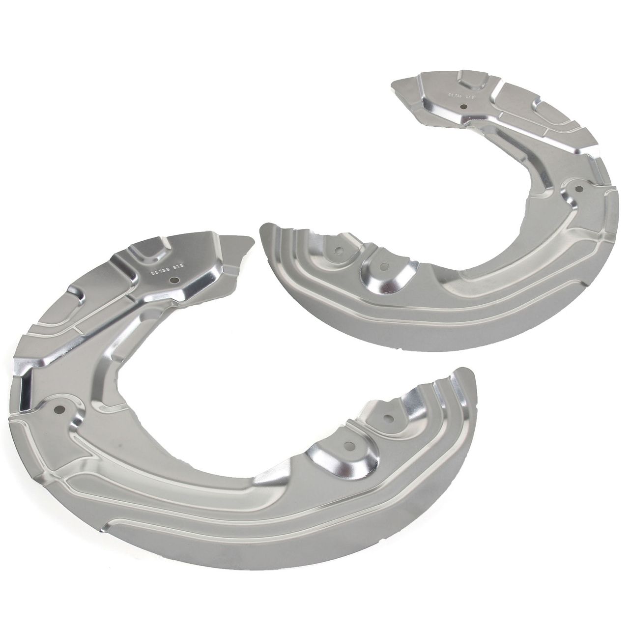 2x AIC Abdeckblech Bremsscheibe für BMW 1er E81-88 3er E90-93 Z4  