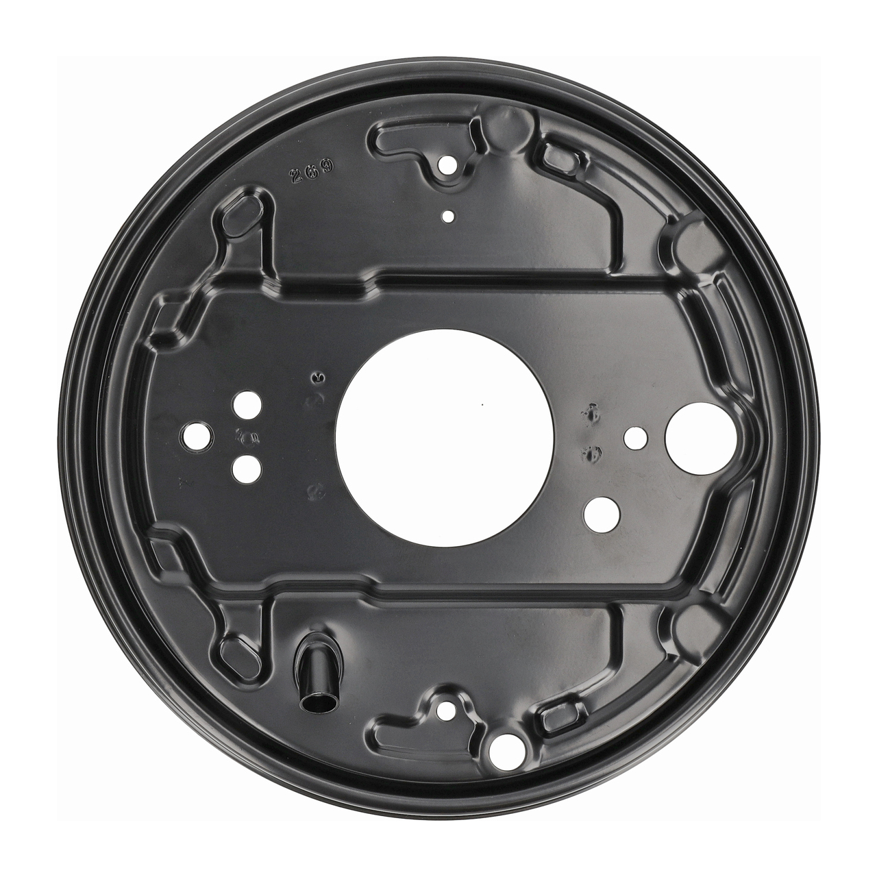 AIC Abdeckblech Bremstrommel f&uuml;r VW Transporter T3 hinten links 251609425D