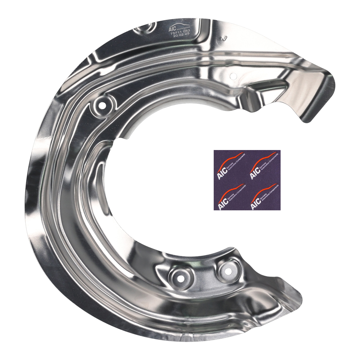 AIC Spritzblech Bremsscheibe Abdeckblech f&uuml;r BMW F20 F30/31 F32/36 vorne links 34106873417