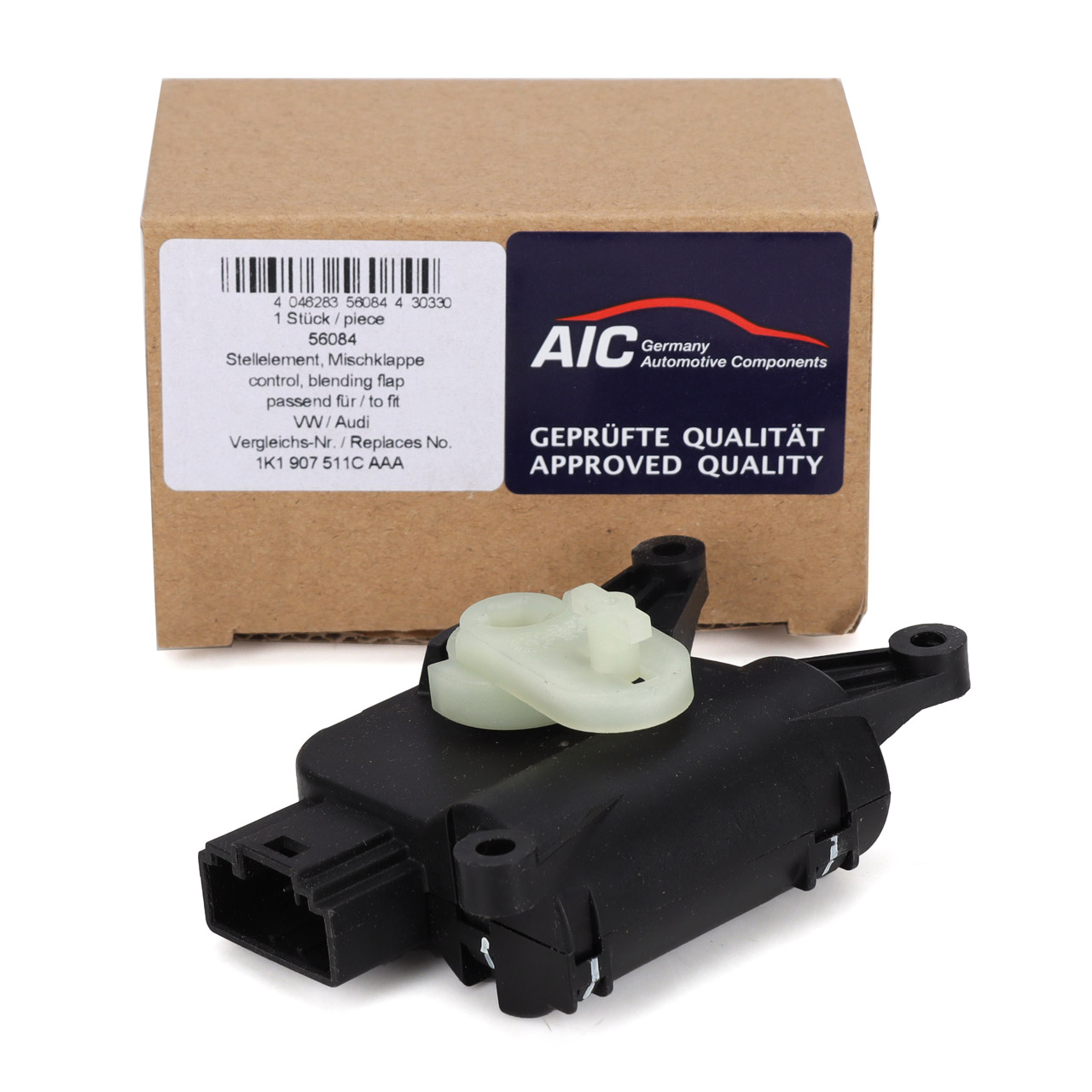 AIC Control Valve for VW Golf 5, 6, Touran, Caddy 3, 4; Audi 8P; SEAT Leon 1P (Left)