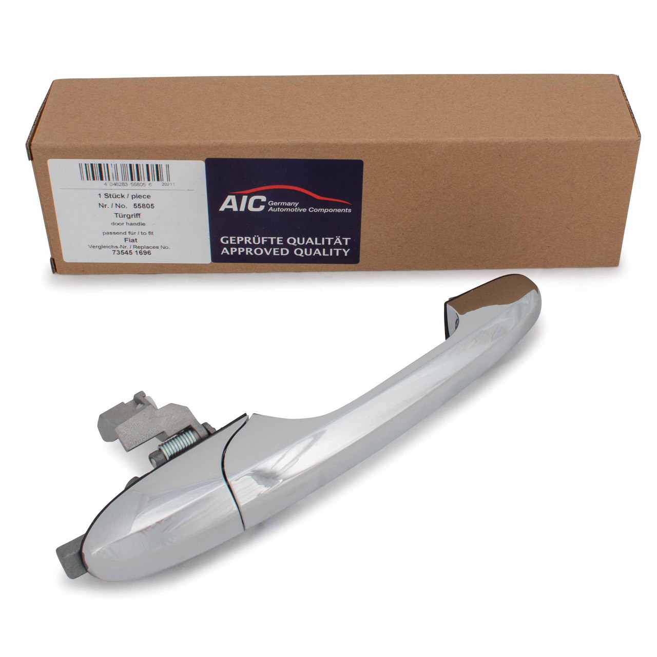 AIC Türgriff Fahrzeugtür CHROM für FIAT 500C 312_ 500L 500X vorne rechts außen 735451696