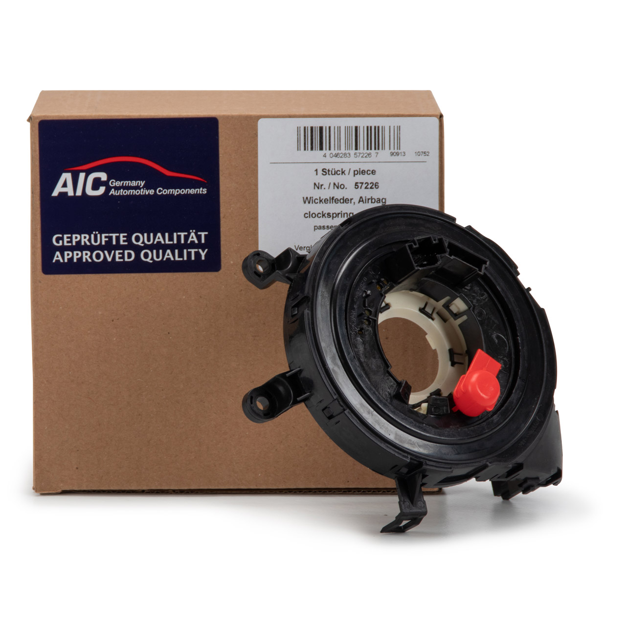 AIC 57226 Coil Spring Slip Ring Airbag 1 Series E81-E88, 3 Series E90-E93, E84, E70, E71, E89