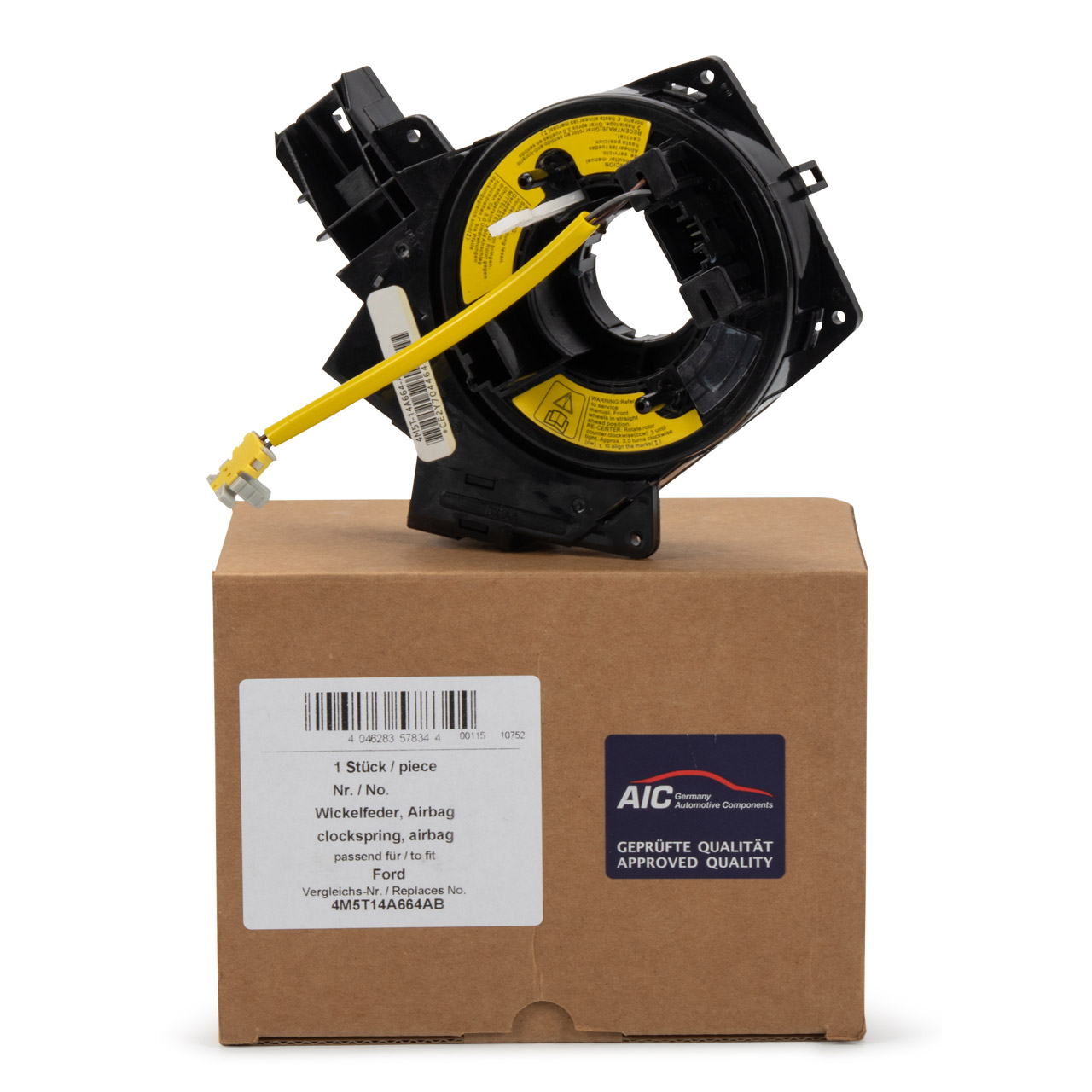 AIC 57834 Wickelfeder Schleifring Airbag f&uuml;r FORD Focus 2 C-Max DM2 1763646
