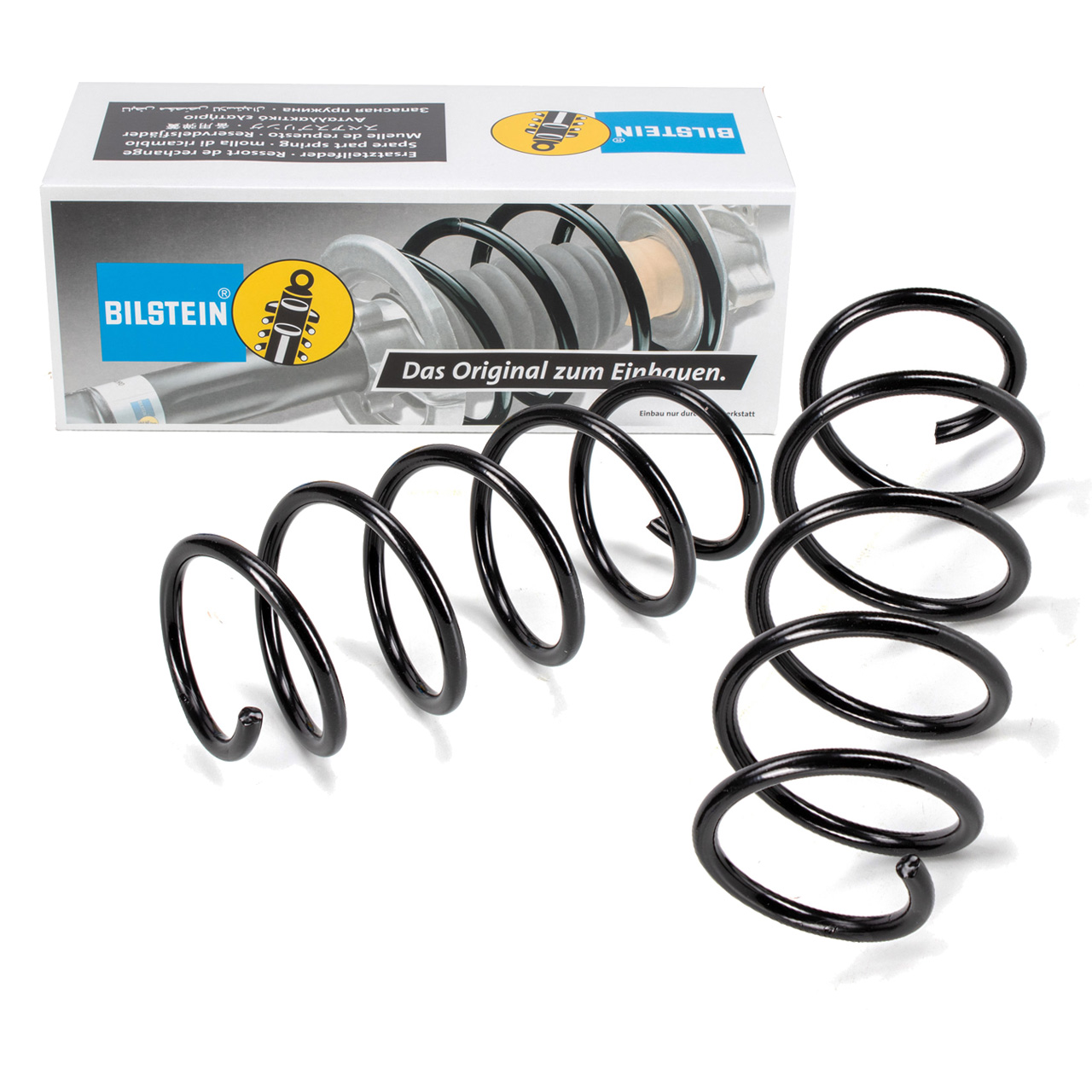 2x BILSTEIN B3 37-130275 Fahrwerksfeder f&uuml;r OPEL Corsa C 1.0 1.2 1.3 CDTI 1.7 DI vorne