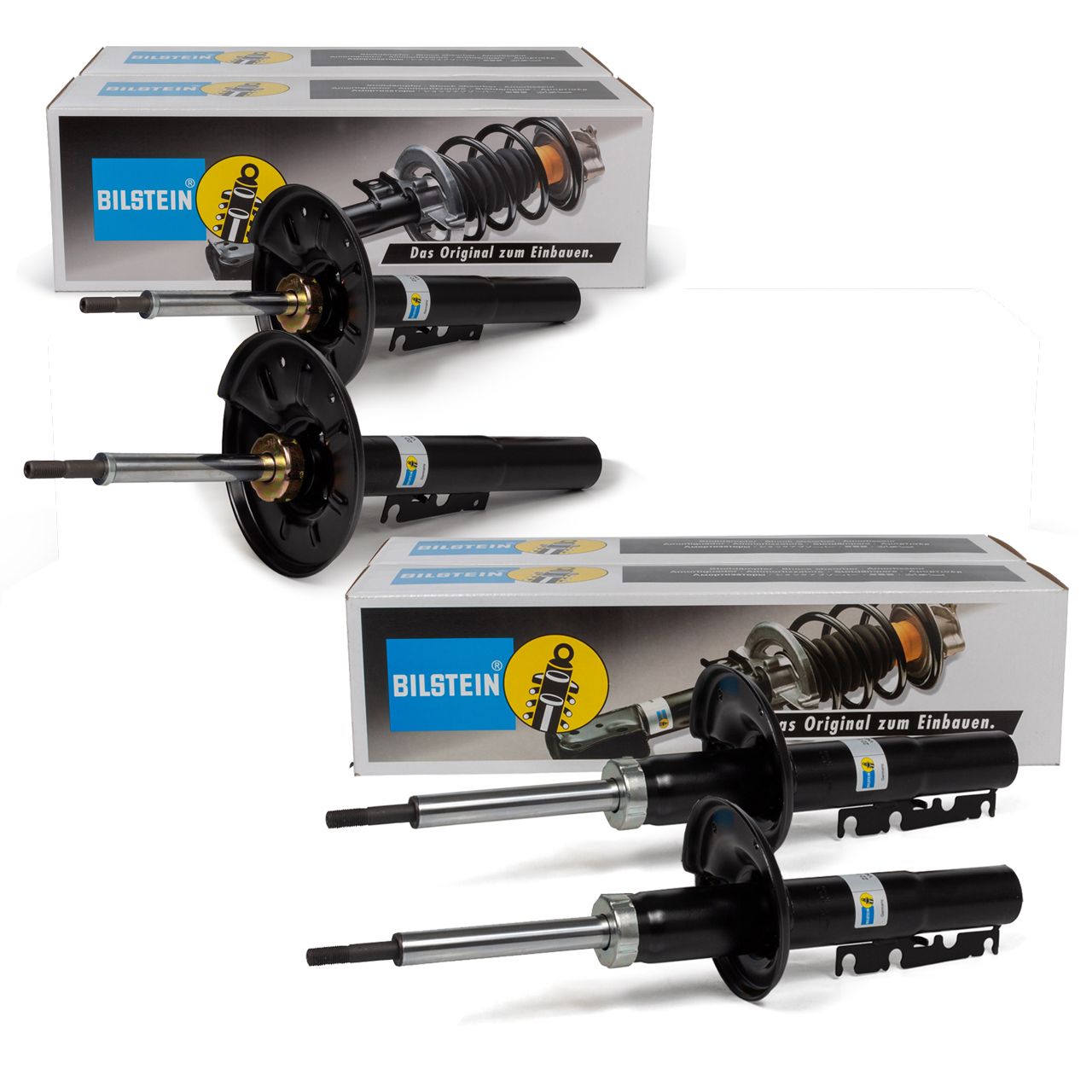 4x BILSTEIN B4 Sto&szlig;d&auml;mpfer f&uuml;r PORSCHE Boxster (986) 2.5 2.7 S 3.2 vorne + hinten