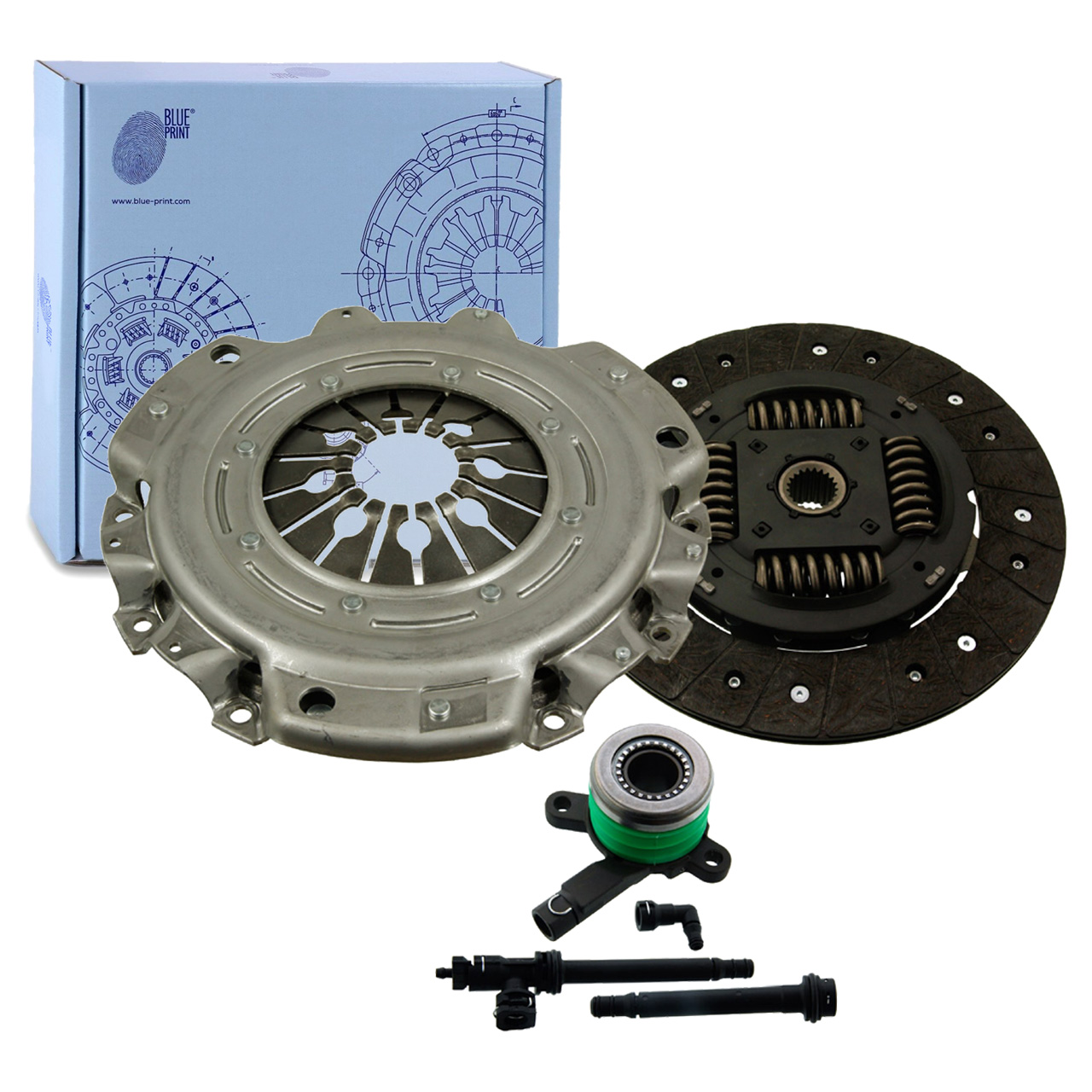 BLUE PRINT Clutch Kit + Release Bearing for RENAULT Trafic 2, OPEL Vivaro, NISSAN 1.9D
