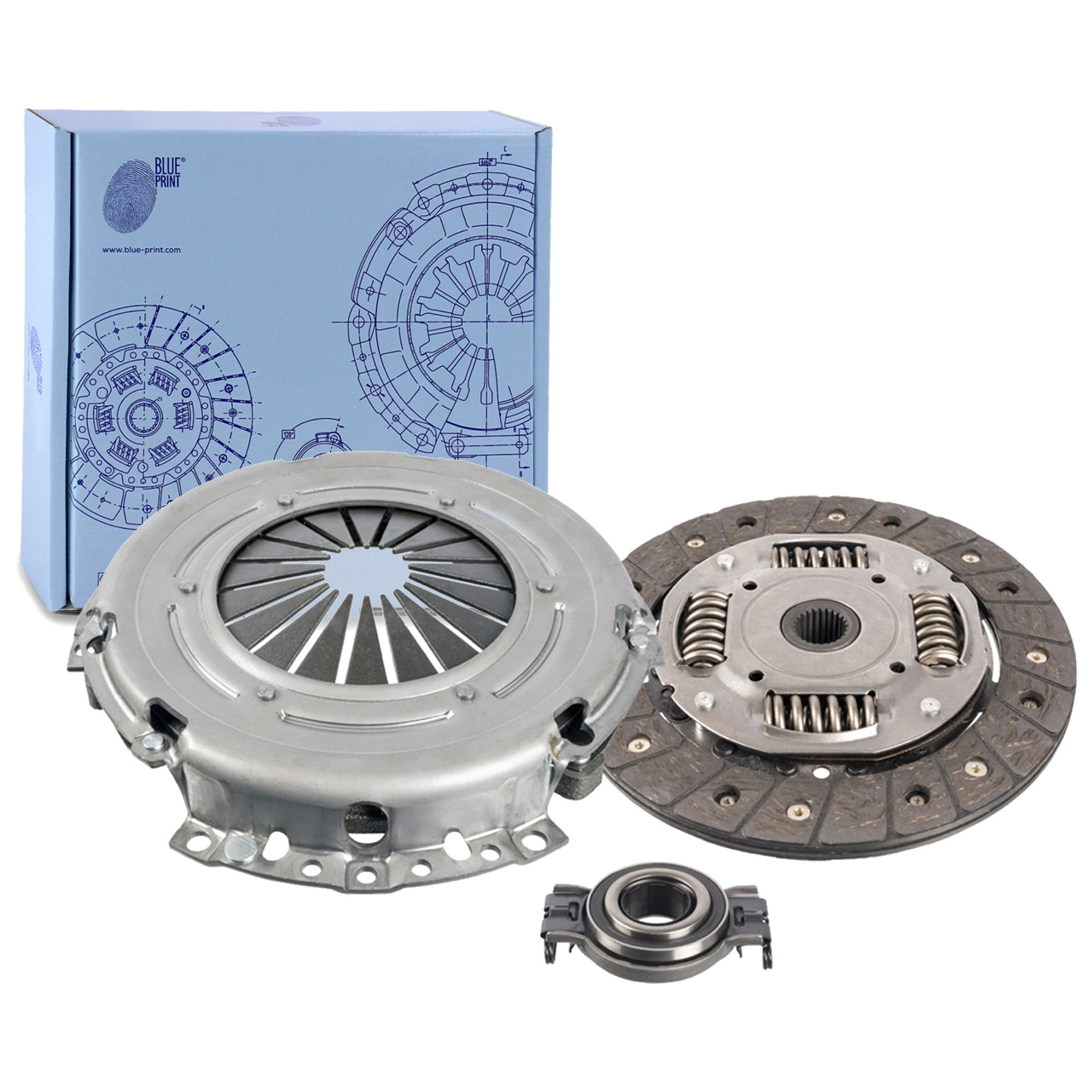 BLUE PRINT Clutch Kit + Release Bearing for VW Golf 1-3, Polo 2, 3, Caddy 2, SEAT Ibiza 2, Inca