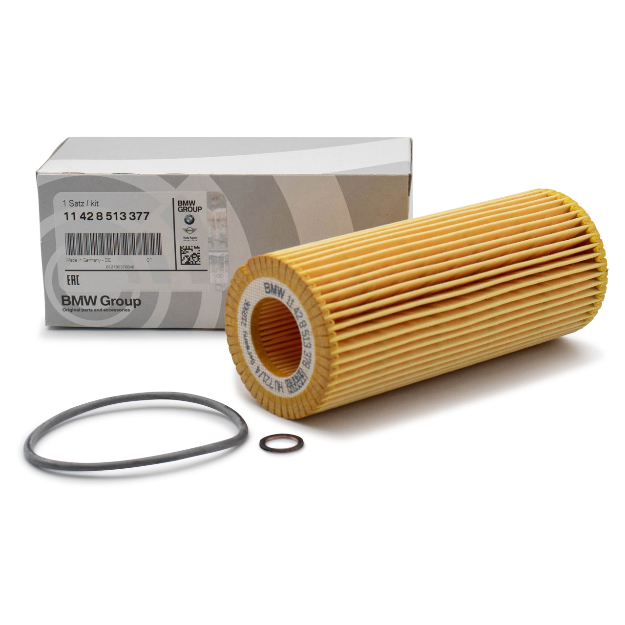 ORIGINAL BMW &Ouml;lfilter 3er E46 E90-93 5er E60/61 7er E65 X3 X5 X6 25-35d M57 11428513377